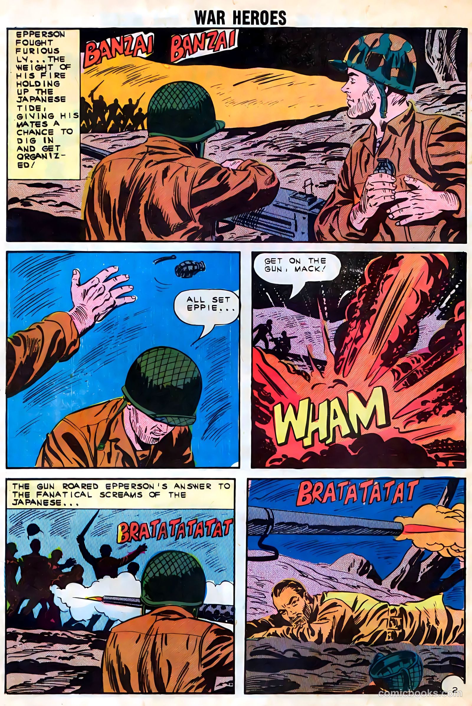 War Heroes #6 (1963) — page 23