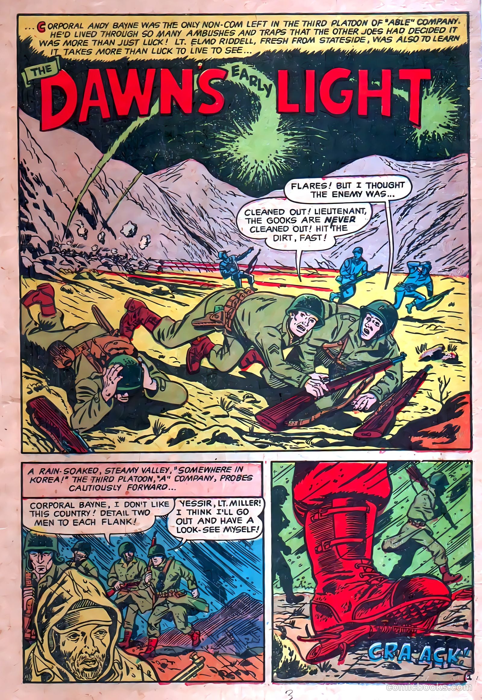 War Report #1 (1952, Farrell) — page 3 of 36