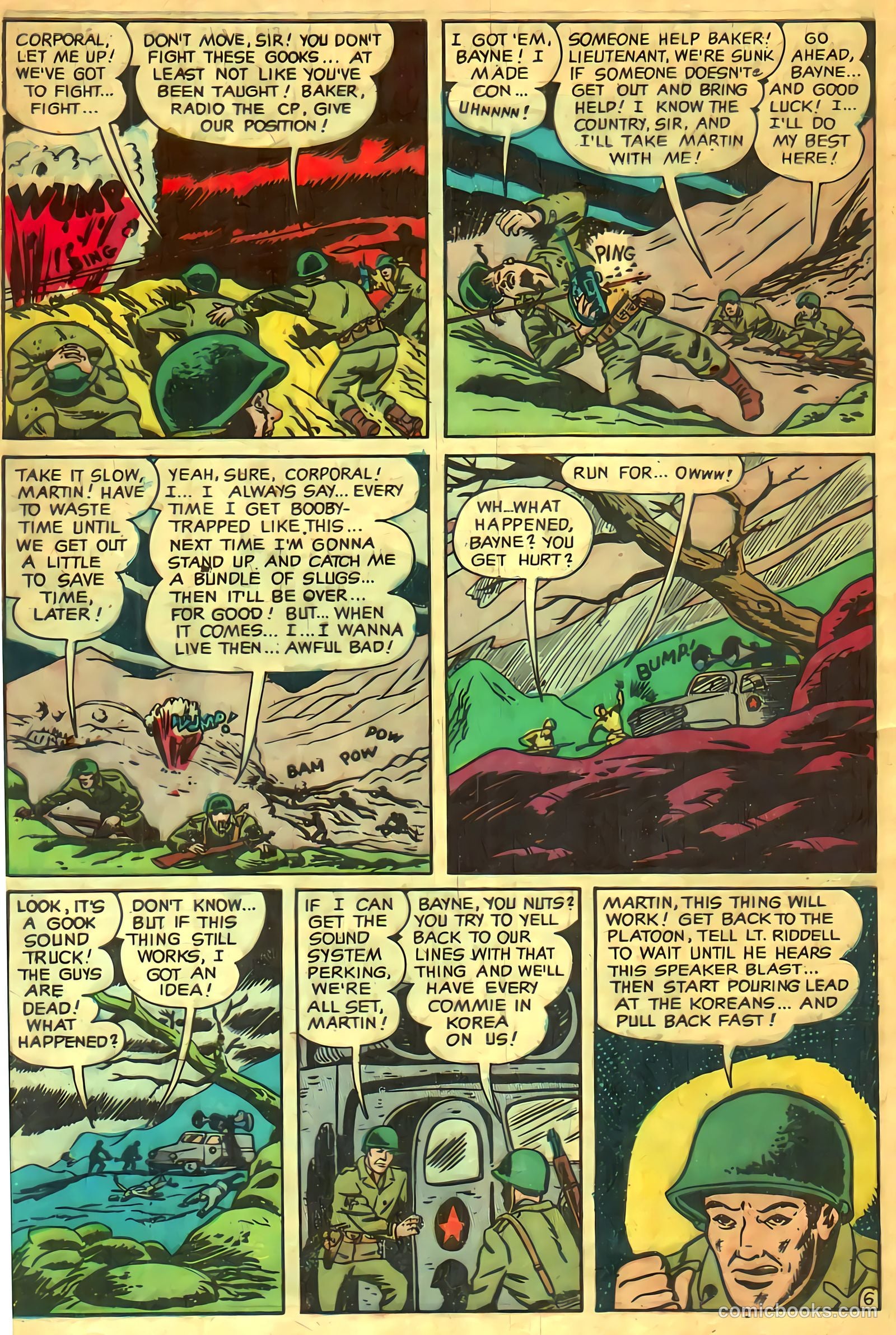 War Report #1 (1952, Farrell) — page 8 of 36