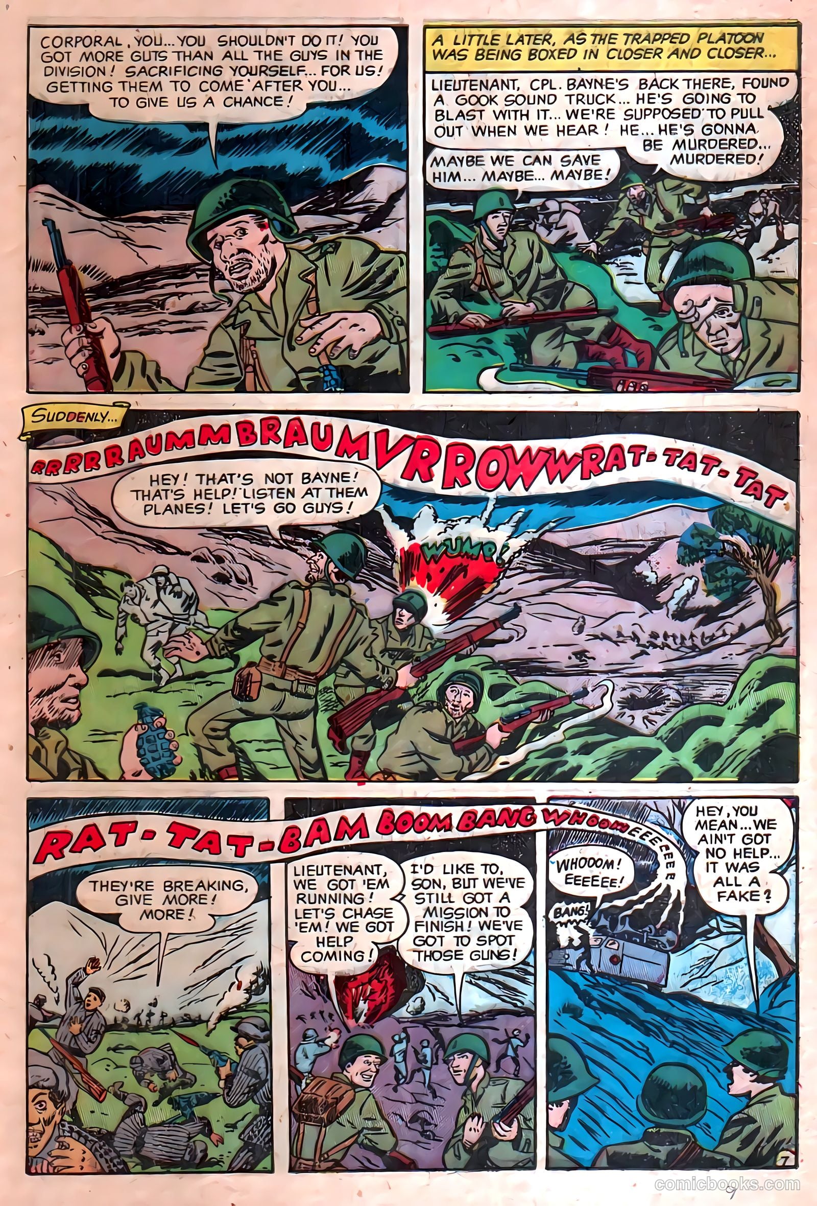 War Report #1 (1952, Farrell) — page 9 of 36