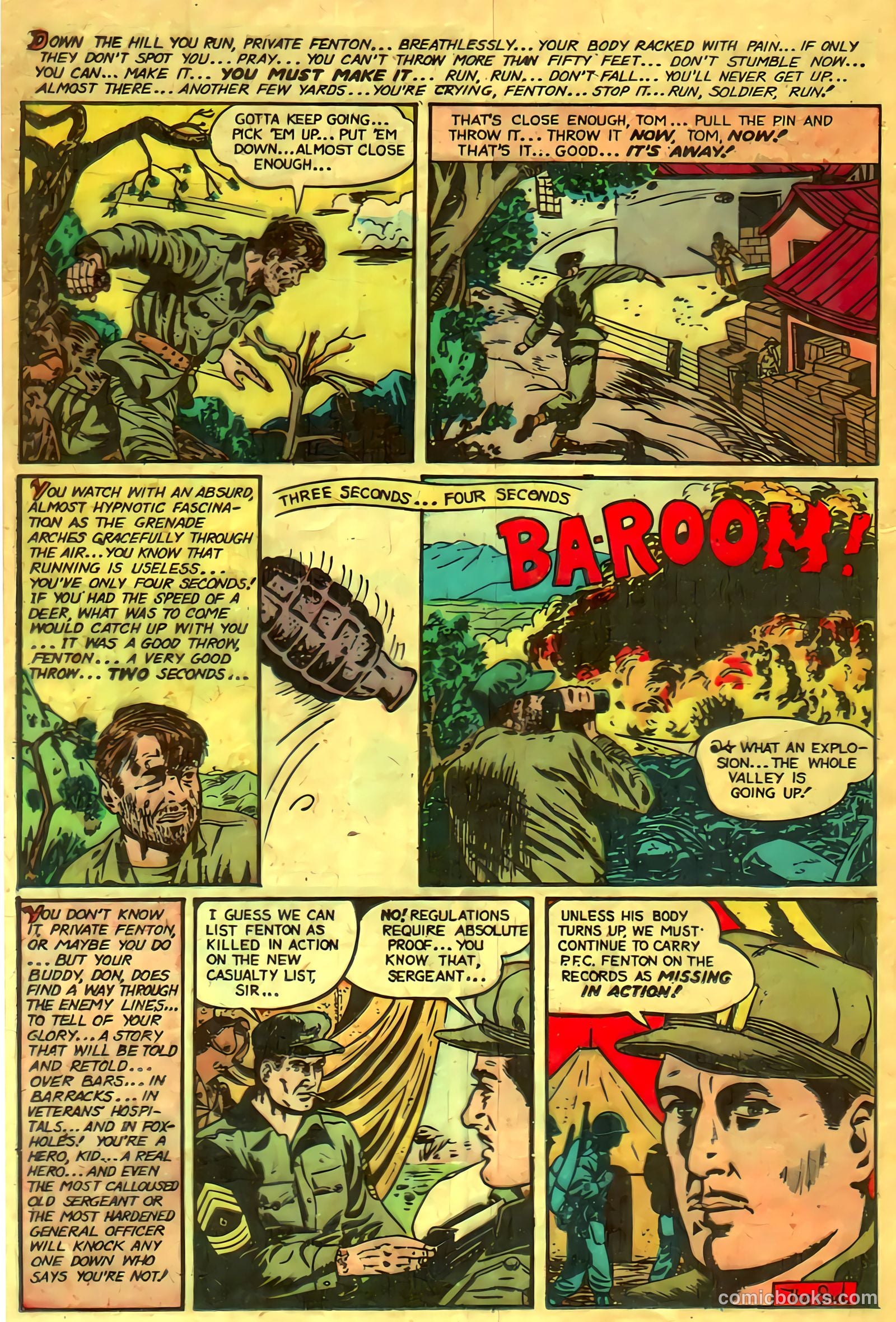 War Report #1 (1952, Farrell) — page 16 of 36