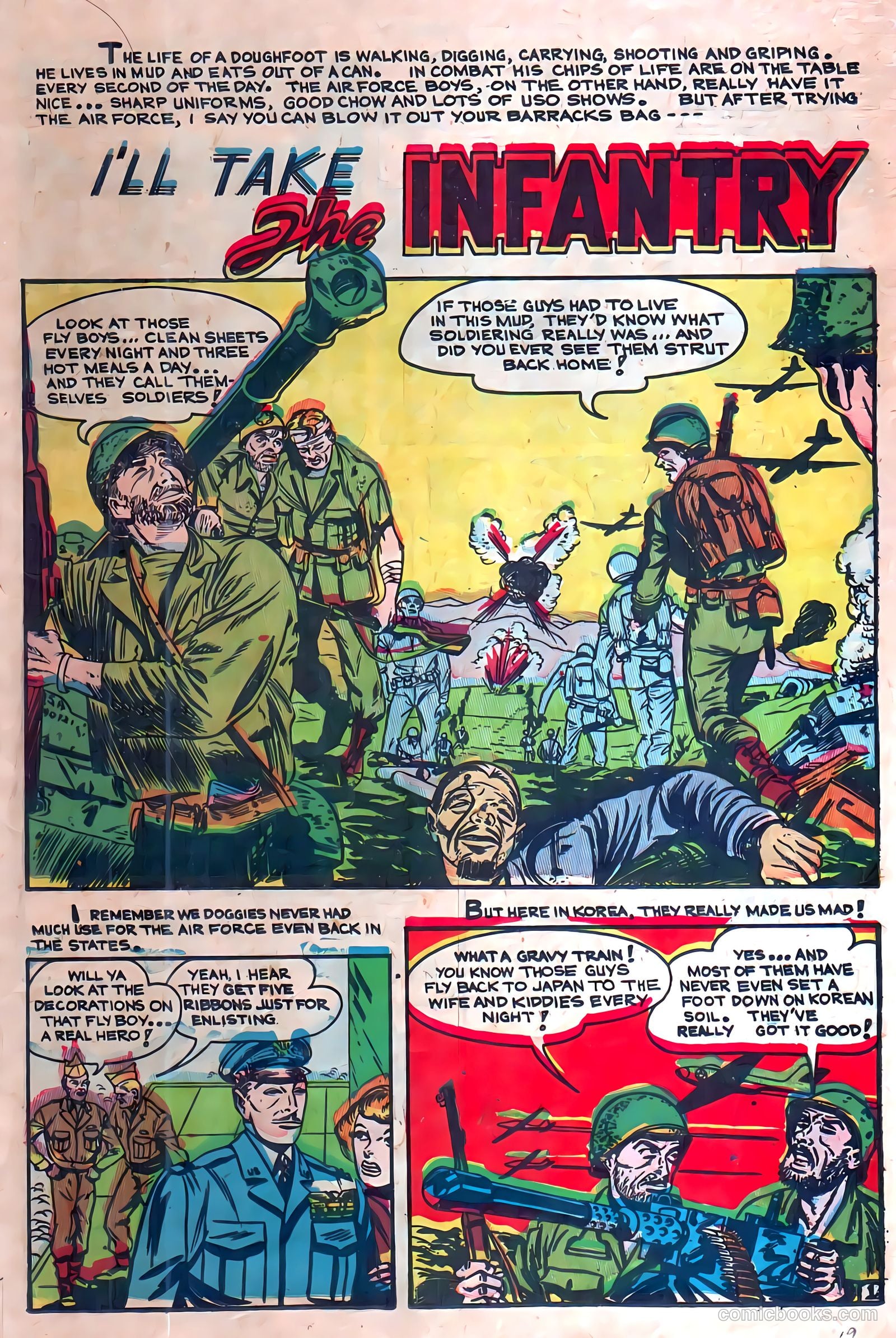 War Report #1 (1952, Farrell) — page 19 of 36