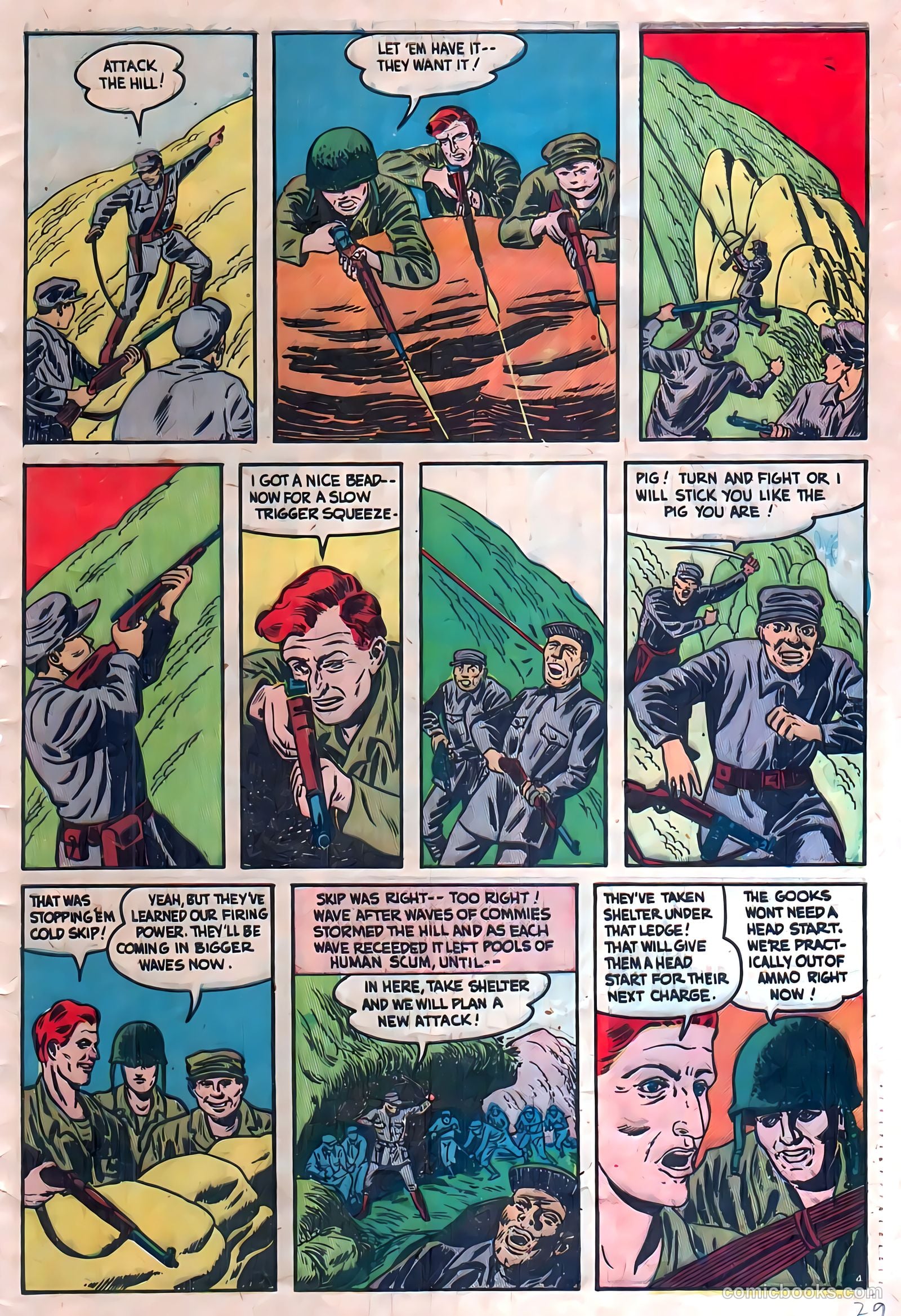 War Report #1 (1952, Farrell) — page 29 of 36