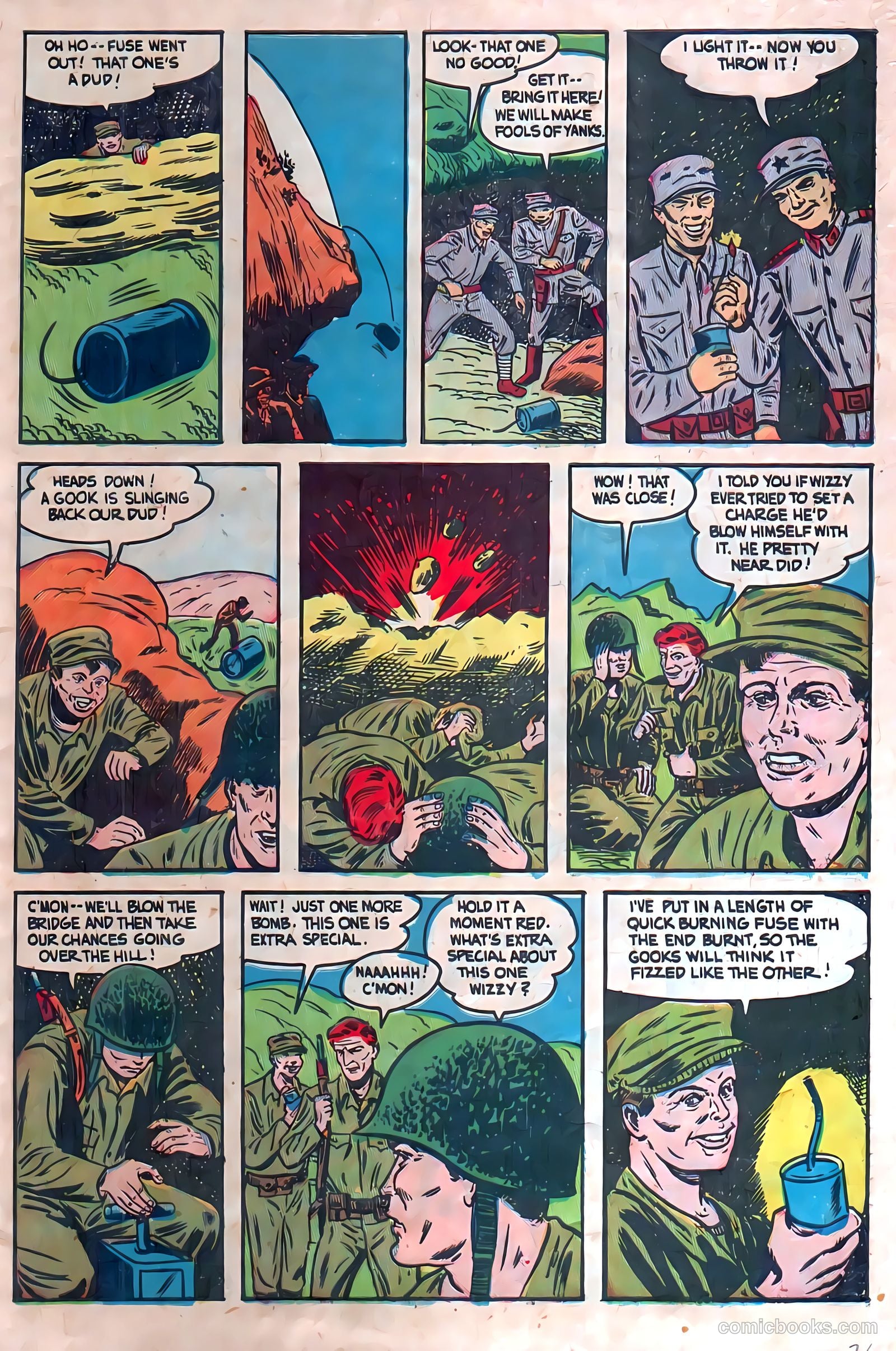 War Report #1 (1952, Farrell) — page 31 of 36