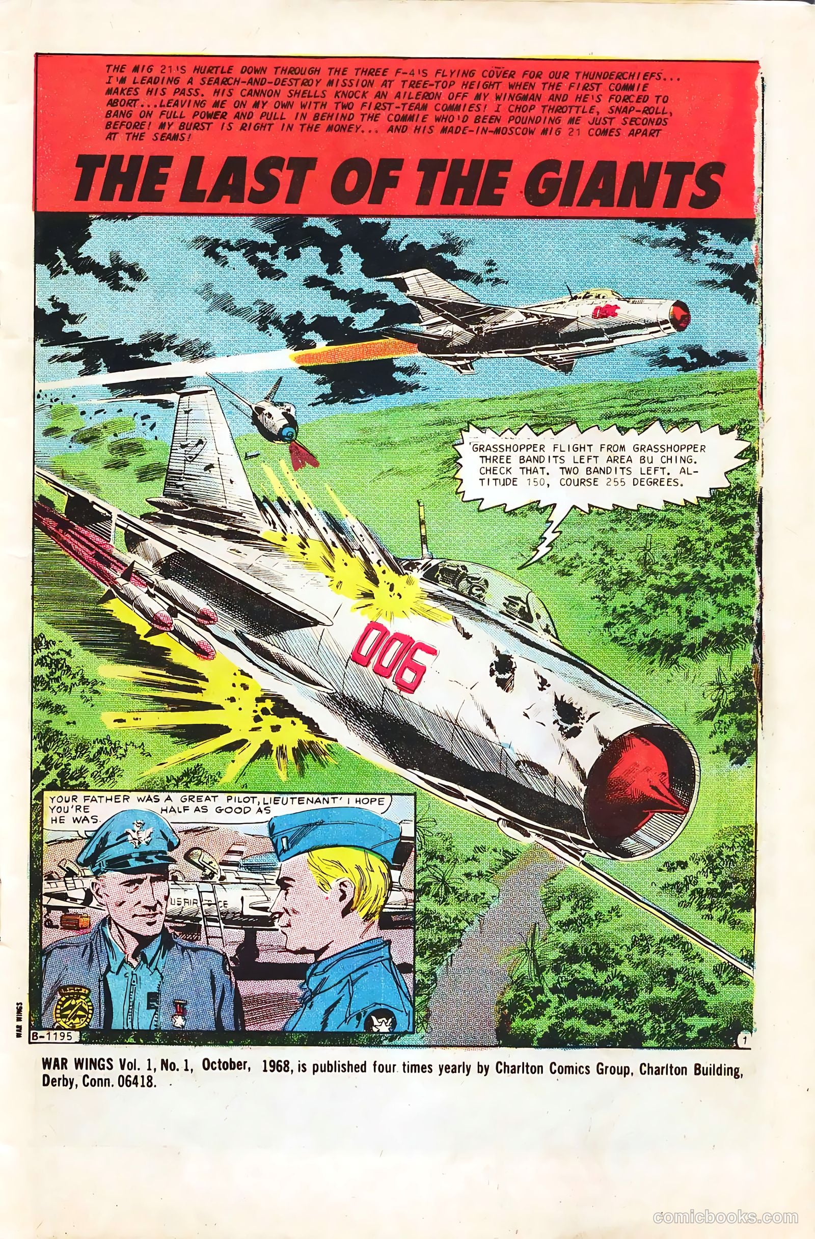 War Wings #1 (1968) — page 3
