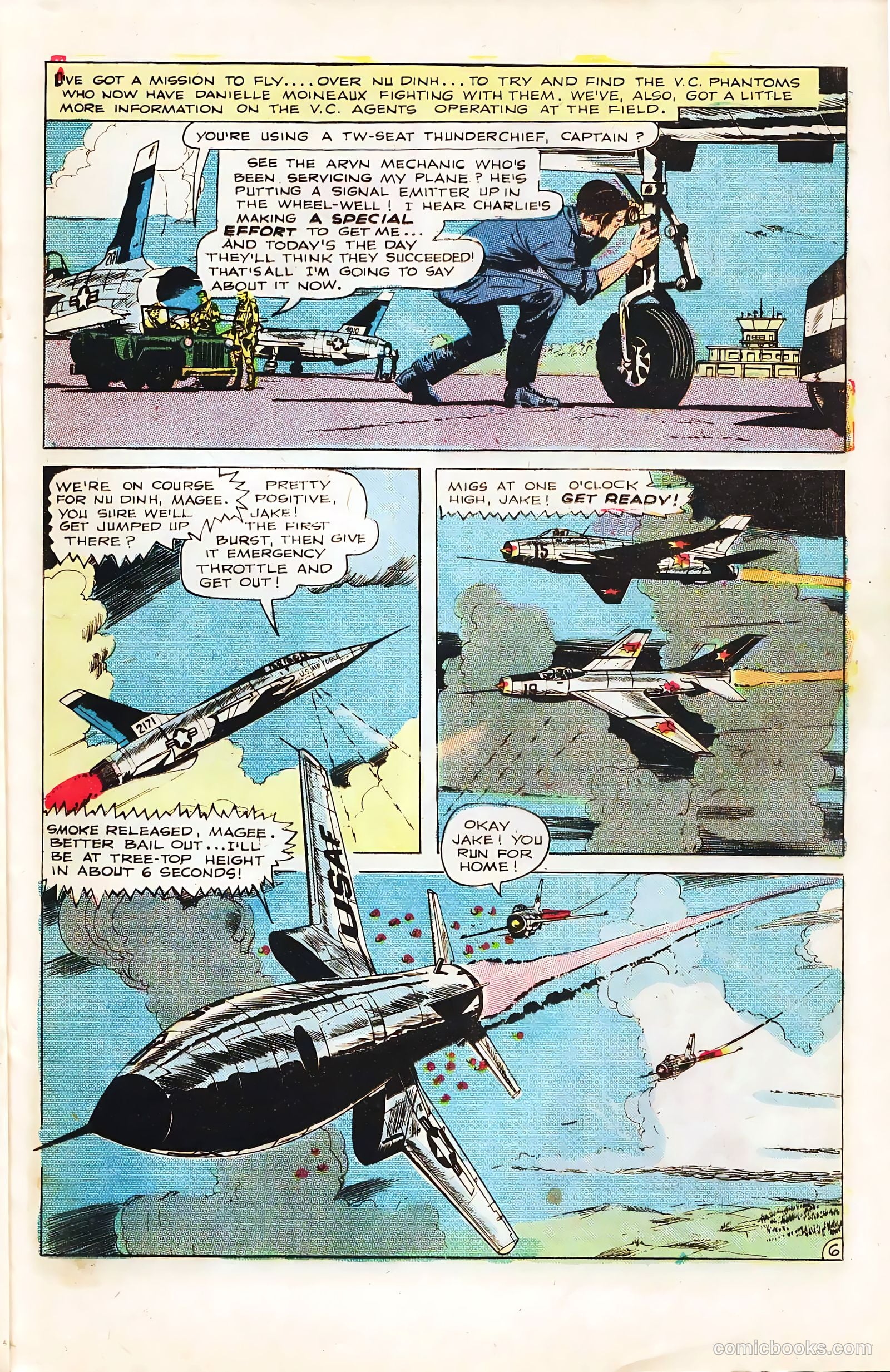 War Wings #1 (1968) — page 21