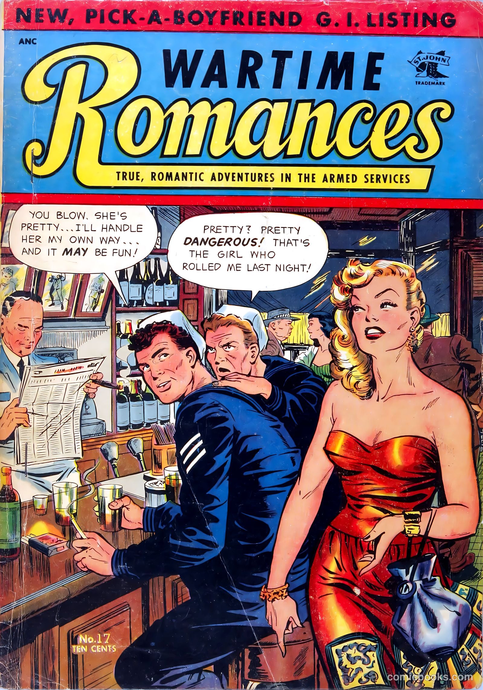Wartime Romances #17 cover