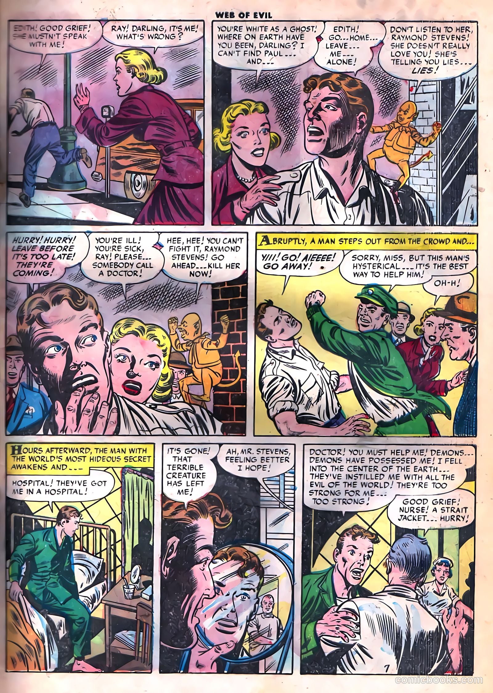 Web of Evil #13 (1954) — page 9 of 35