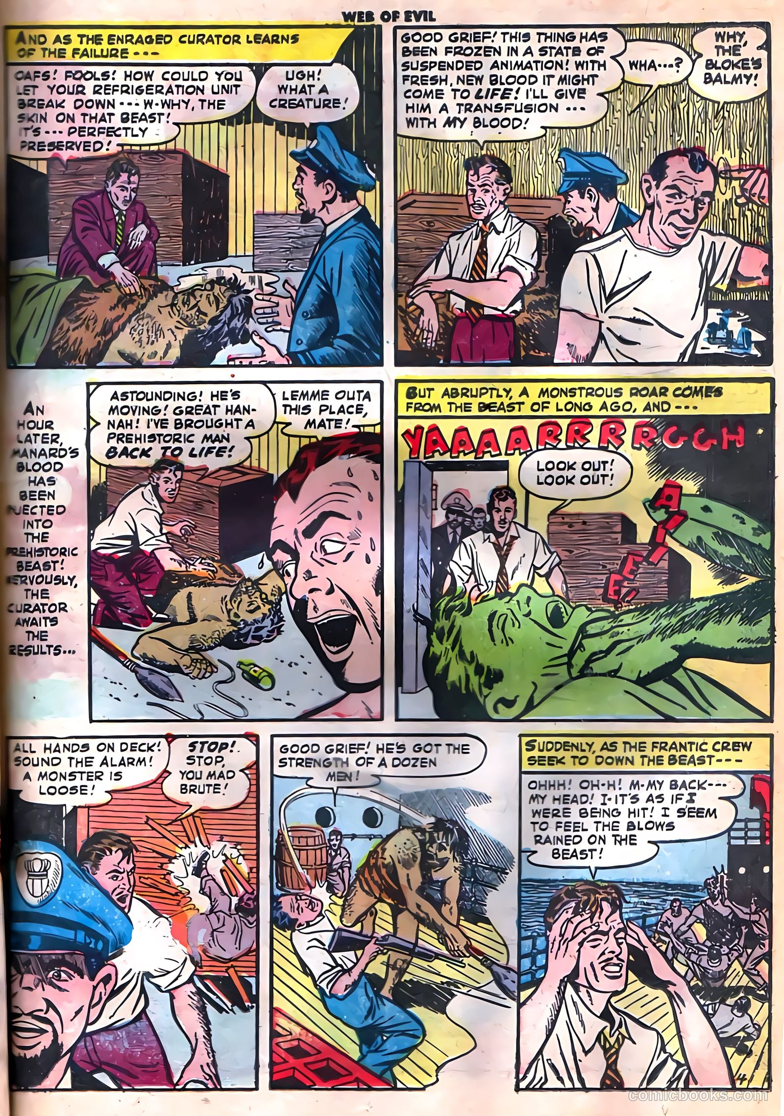 Web of Evil #13 (1954) — page 21 of 35