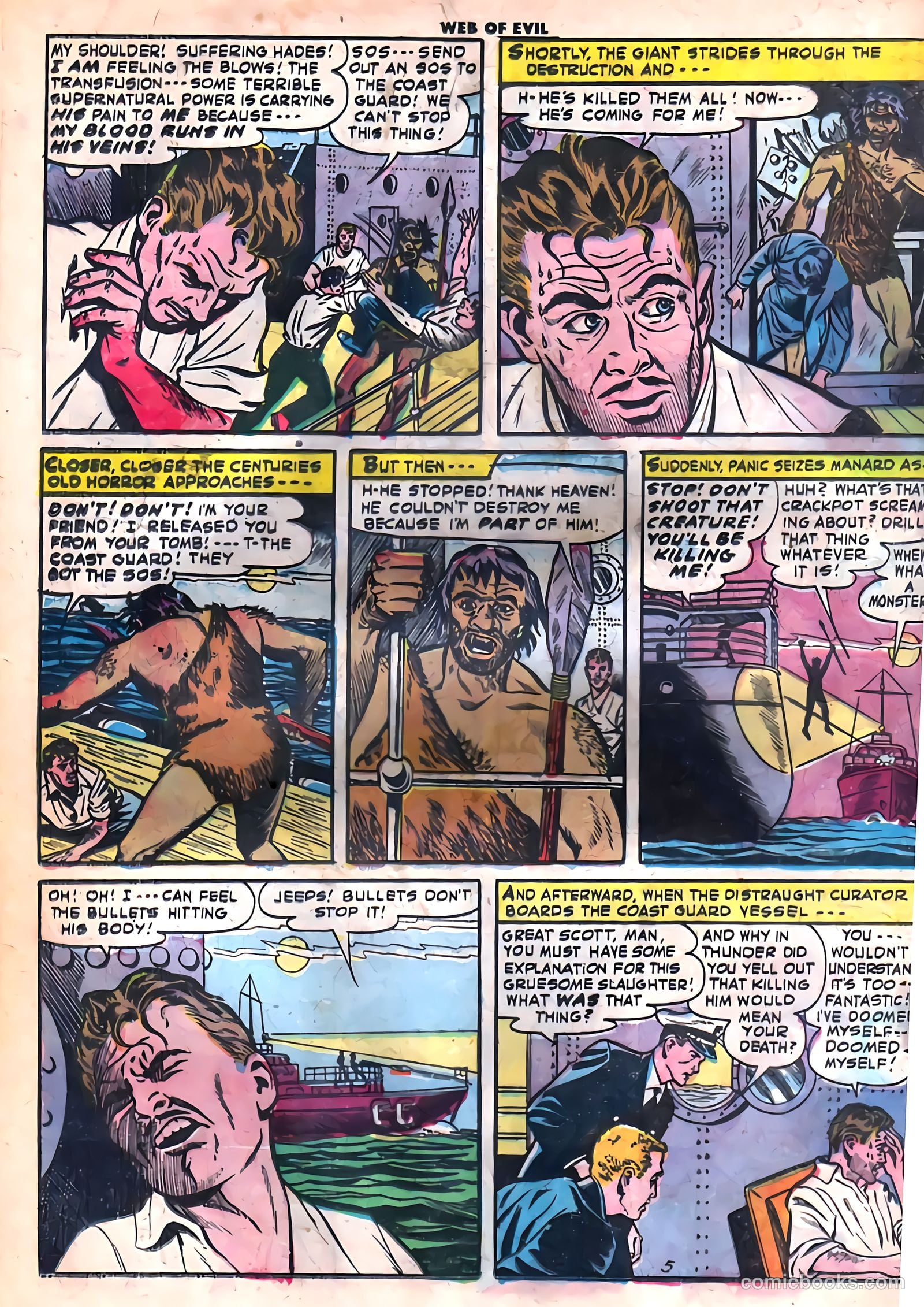 Web of Evil #13 (1954) — page 22 of 35