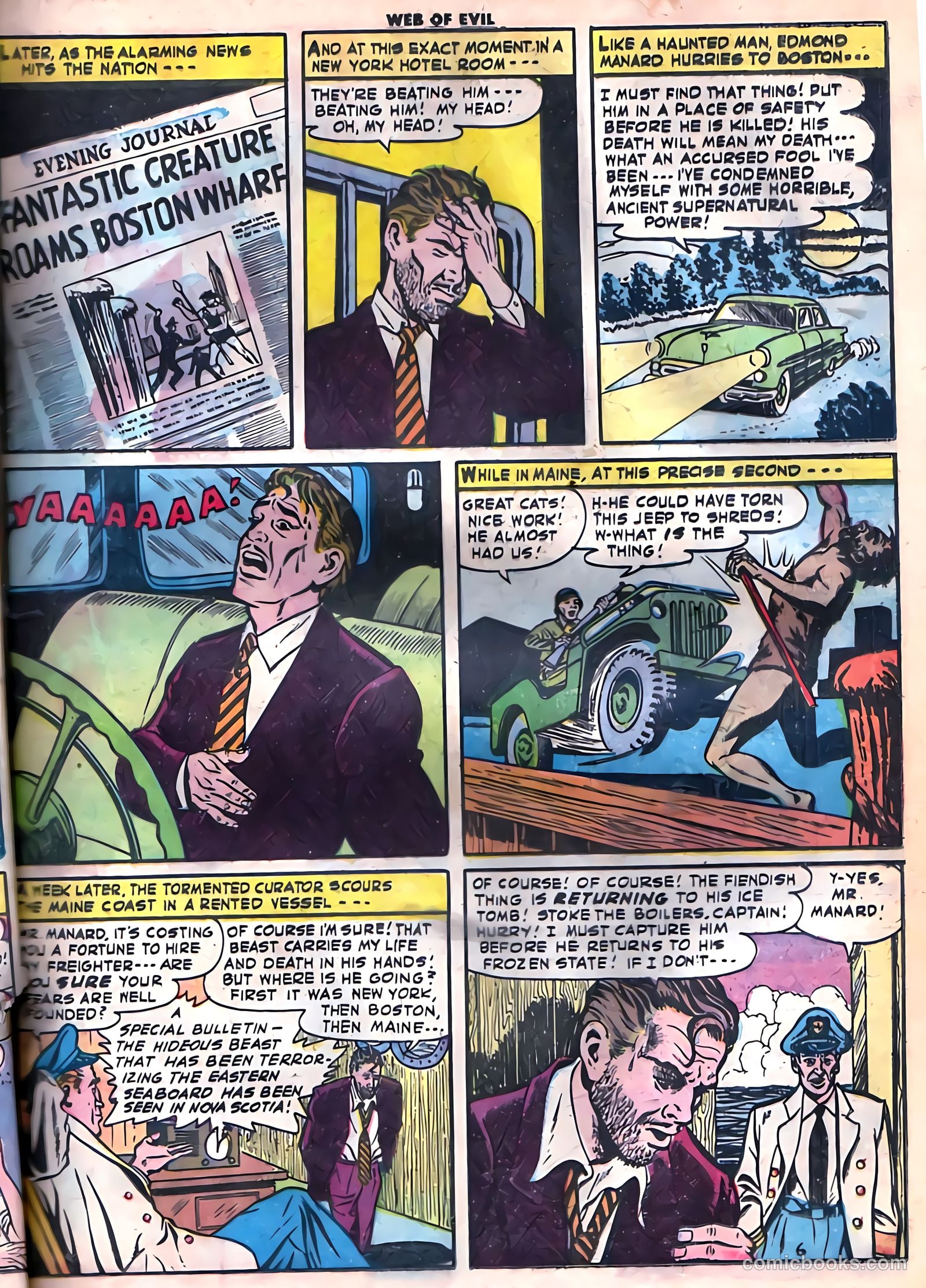 Web of Evil #13 (1954) — page 23 of 35
