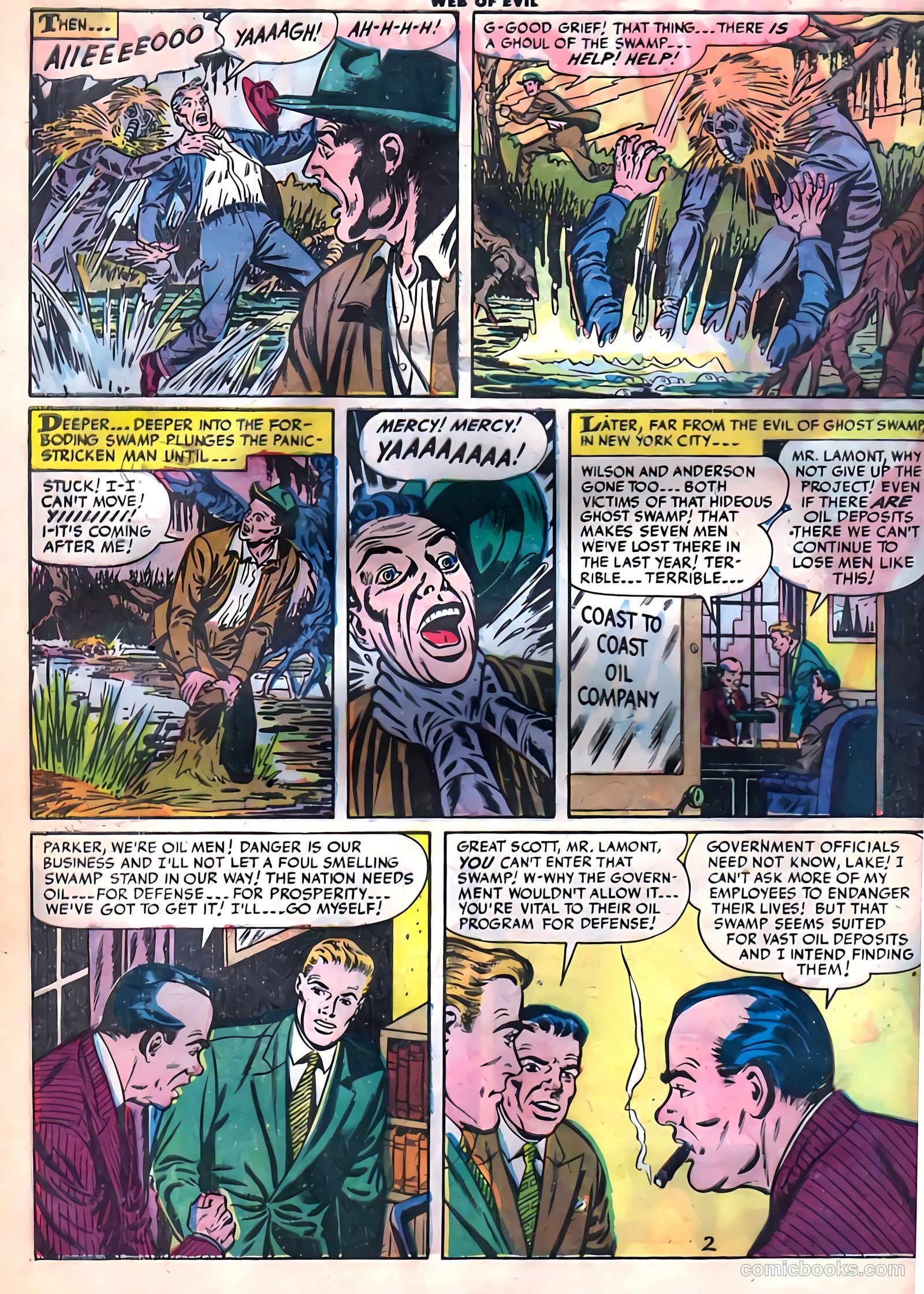 Web of Evil #13 (1954) — page 28 of 35