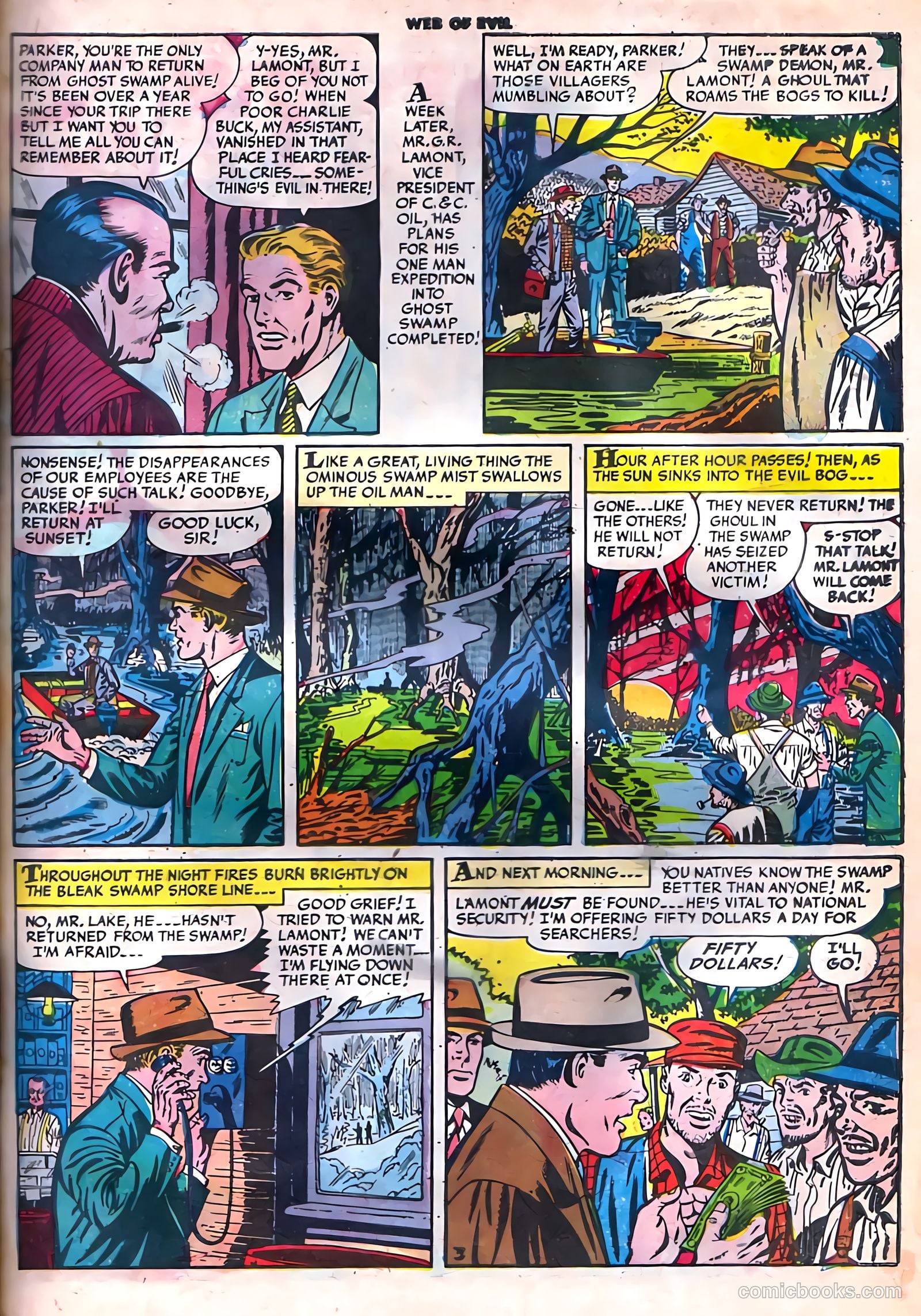 Web of Evil #13 (1954) — page 29 of 35