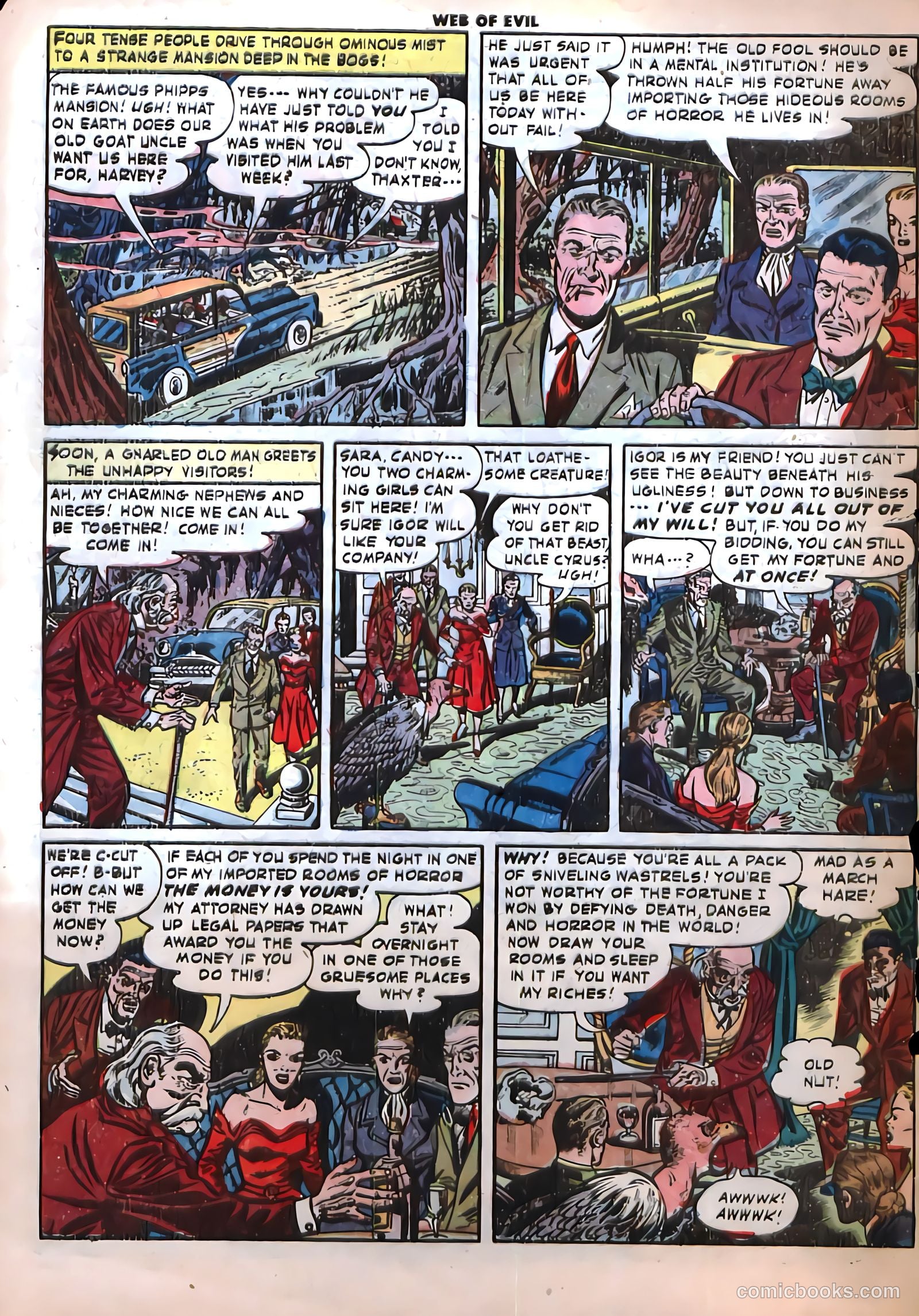 Web of Evil #15 (1954) — page 4 of 35