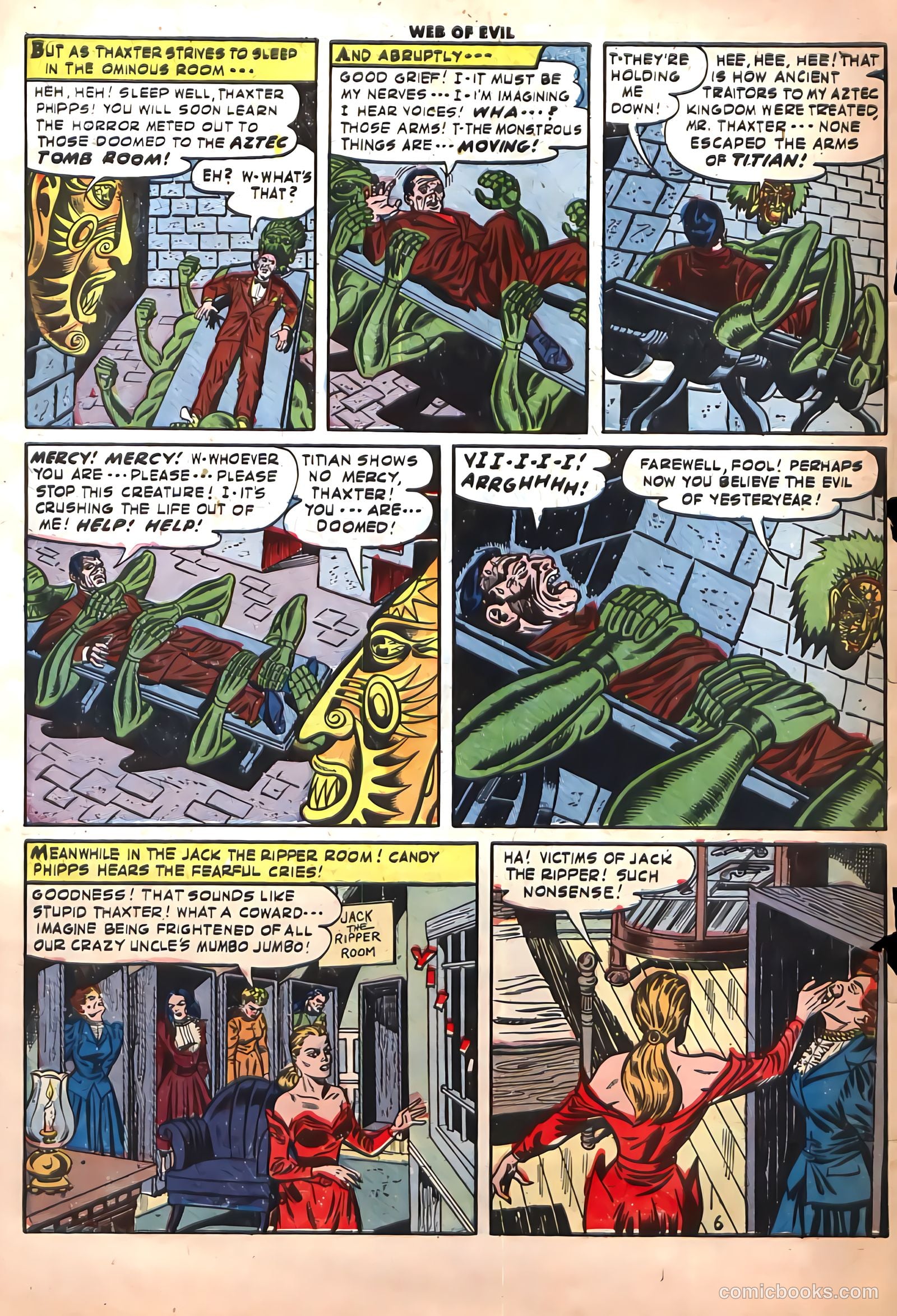 Web of Evil #15 (1954) — page 8 of 35