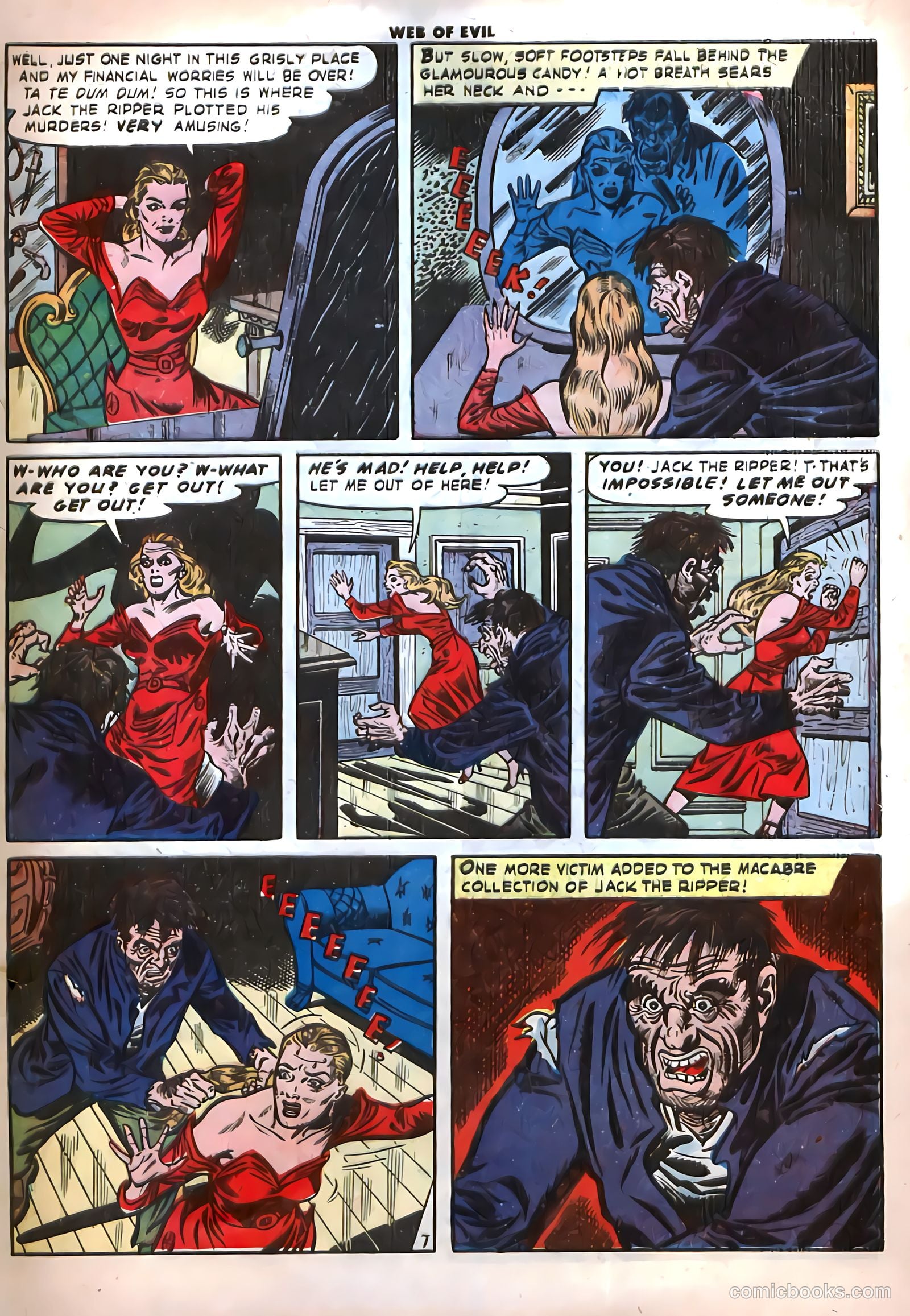 Web of Evil #15 (1954) — page 9 of 35