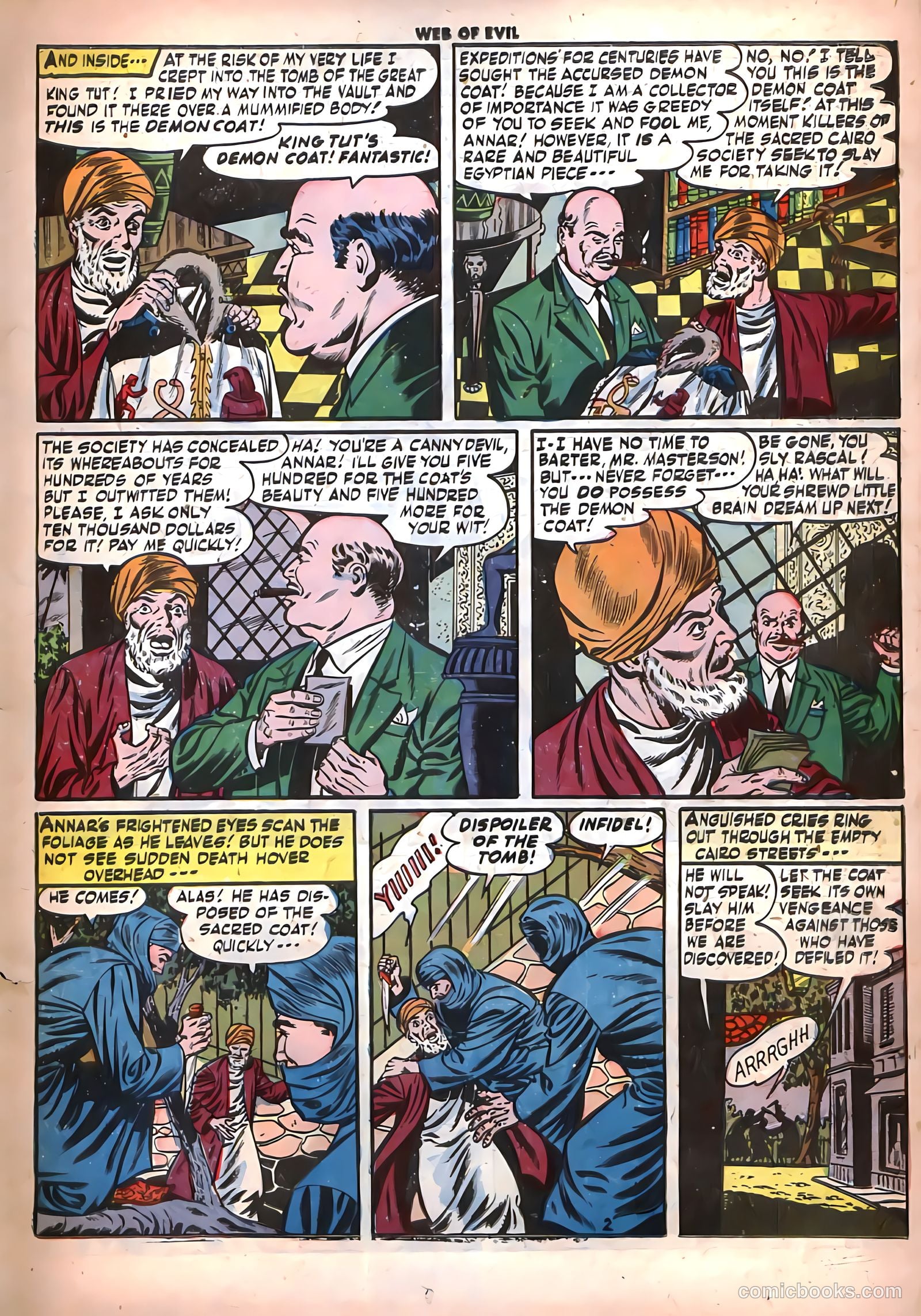 Web of Evil #15 (1954) — page 19 of 35
