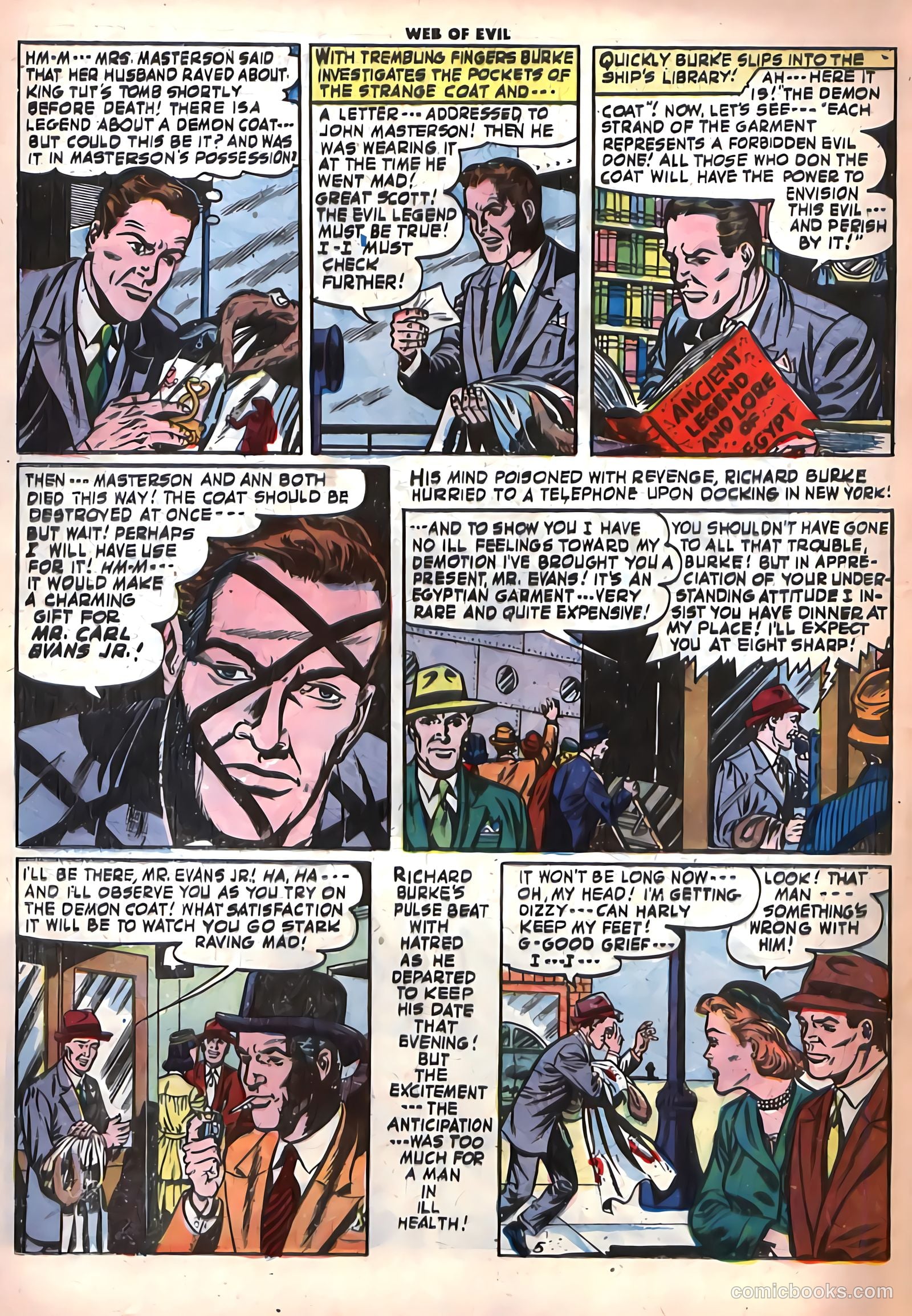 Web of Evil #15 (1954) — page 22 of 35