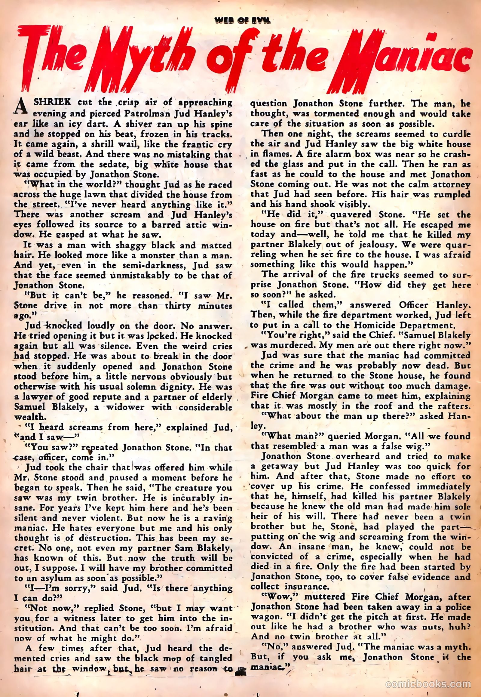 Web of Evil #15 (1954) — page 26 of 35