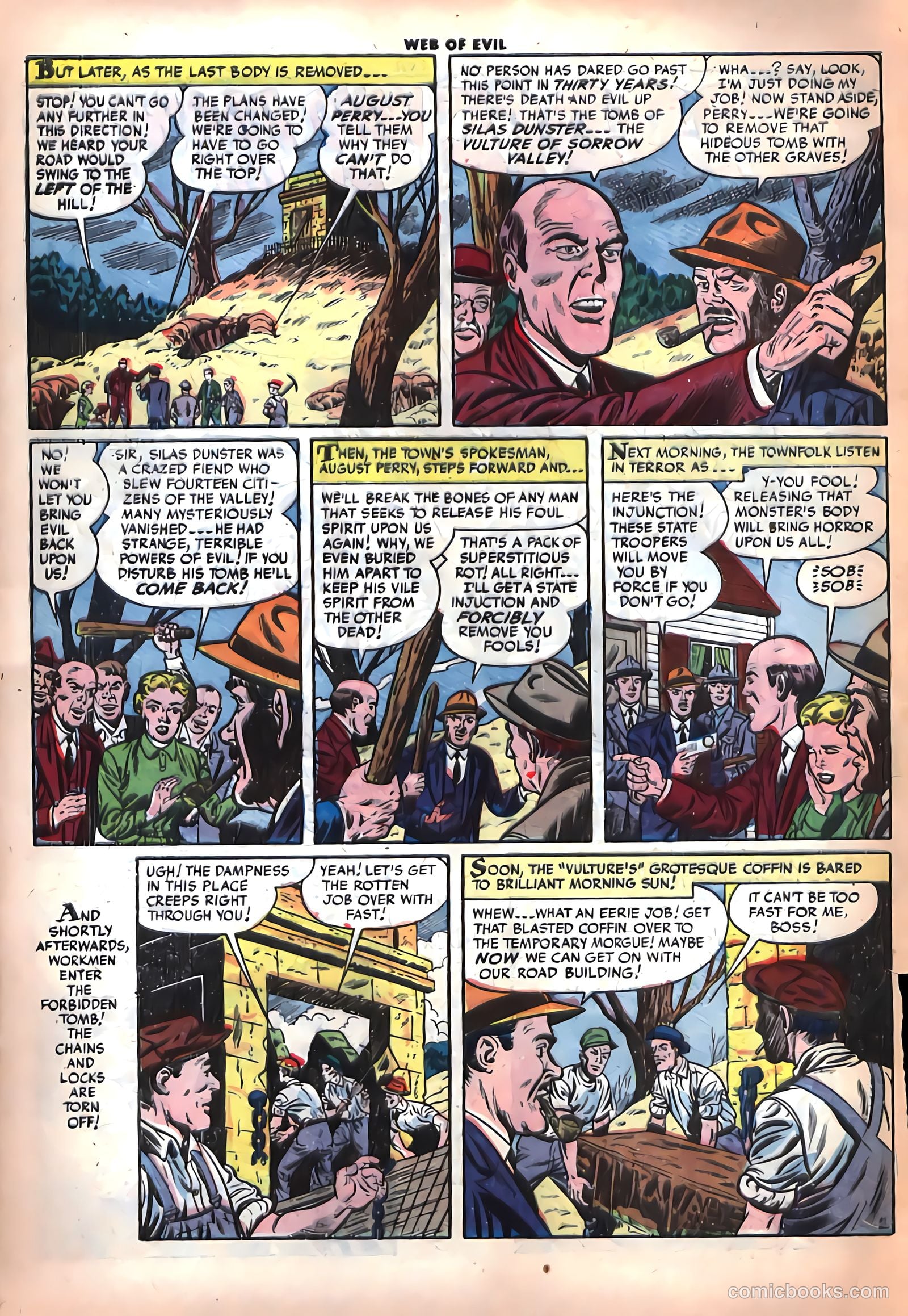 Web of Evil #15 (1954) — page 28 of 35