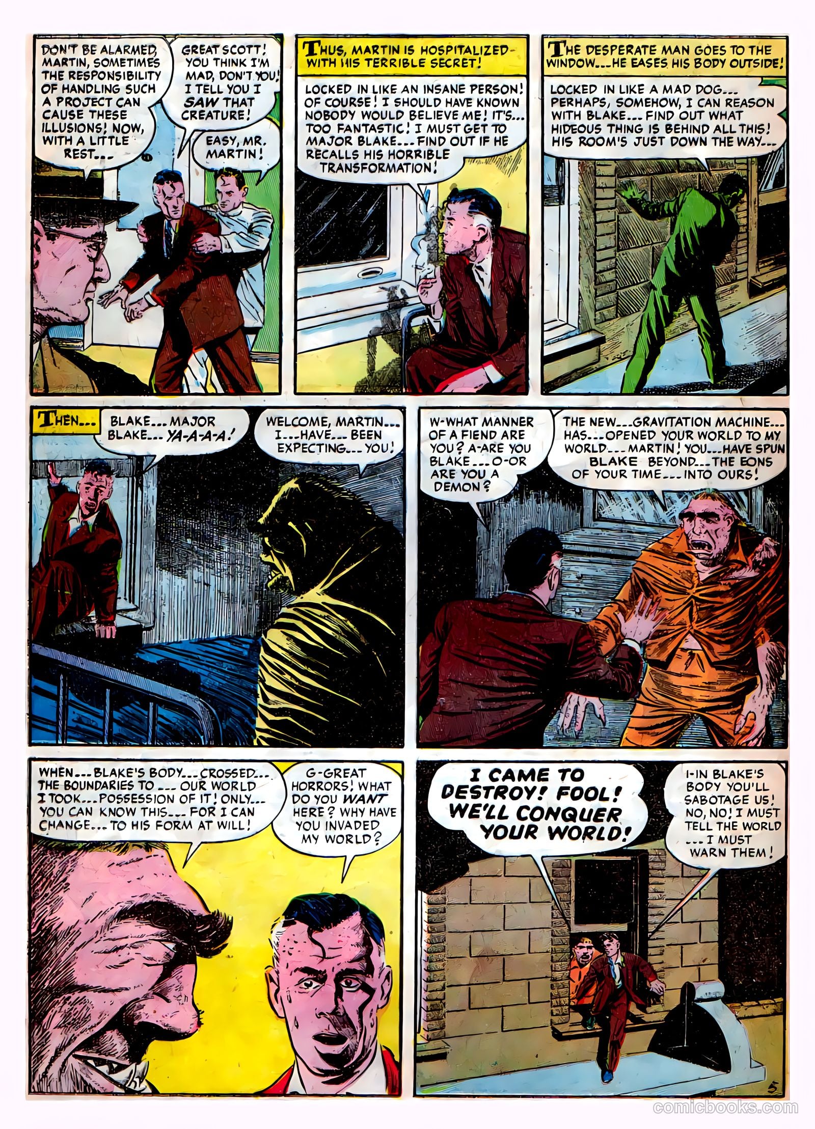 Web of Evil #19 (1954) — page 6 of 9