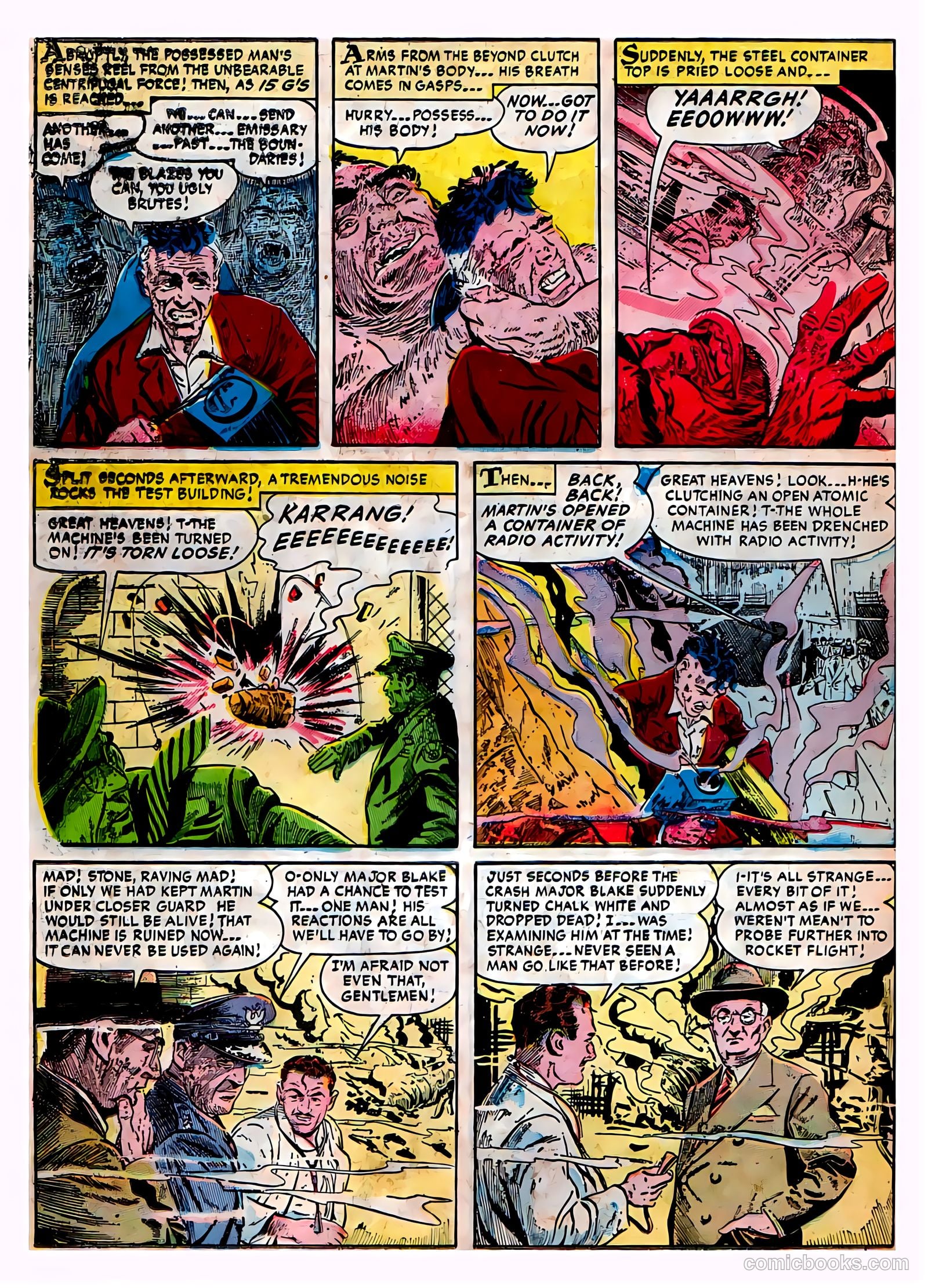 Web of Evil #19 (1954) — page 8 of 9