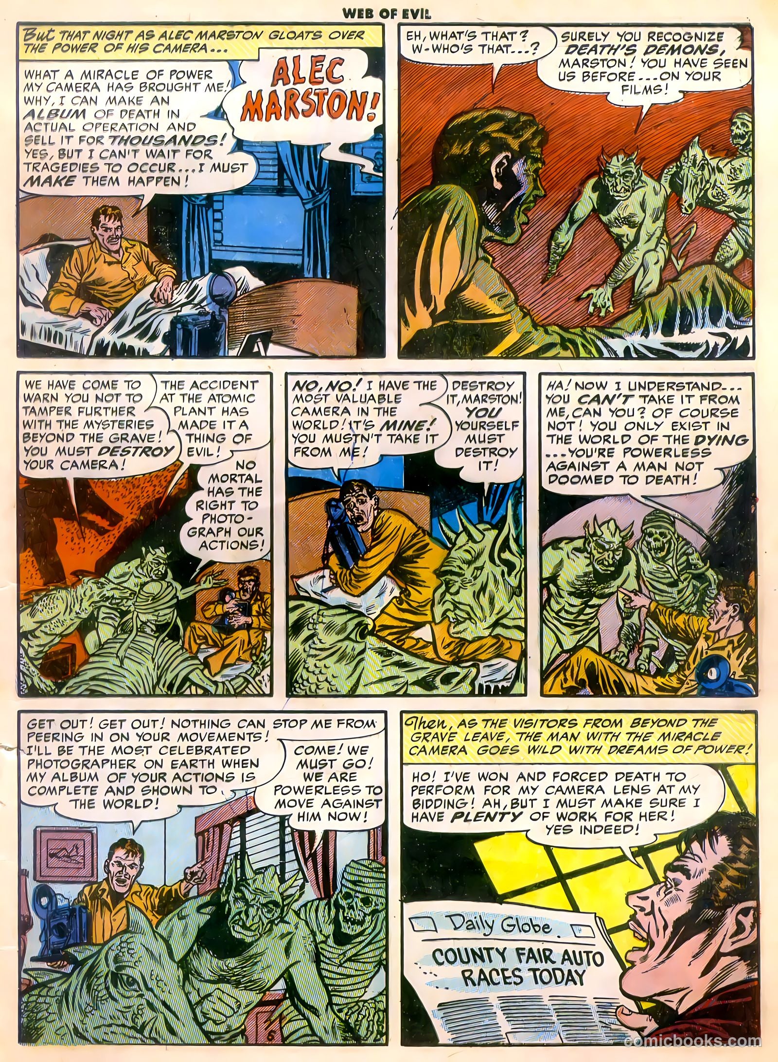 Web of Evil #21 (1954) — page 6 of 33