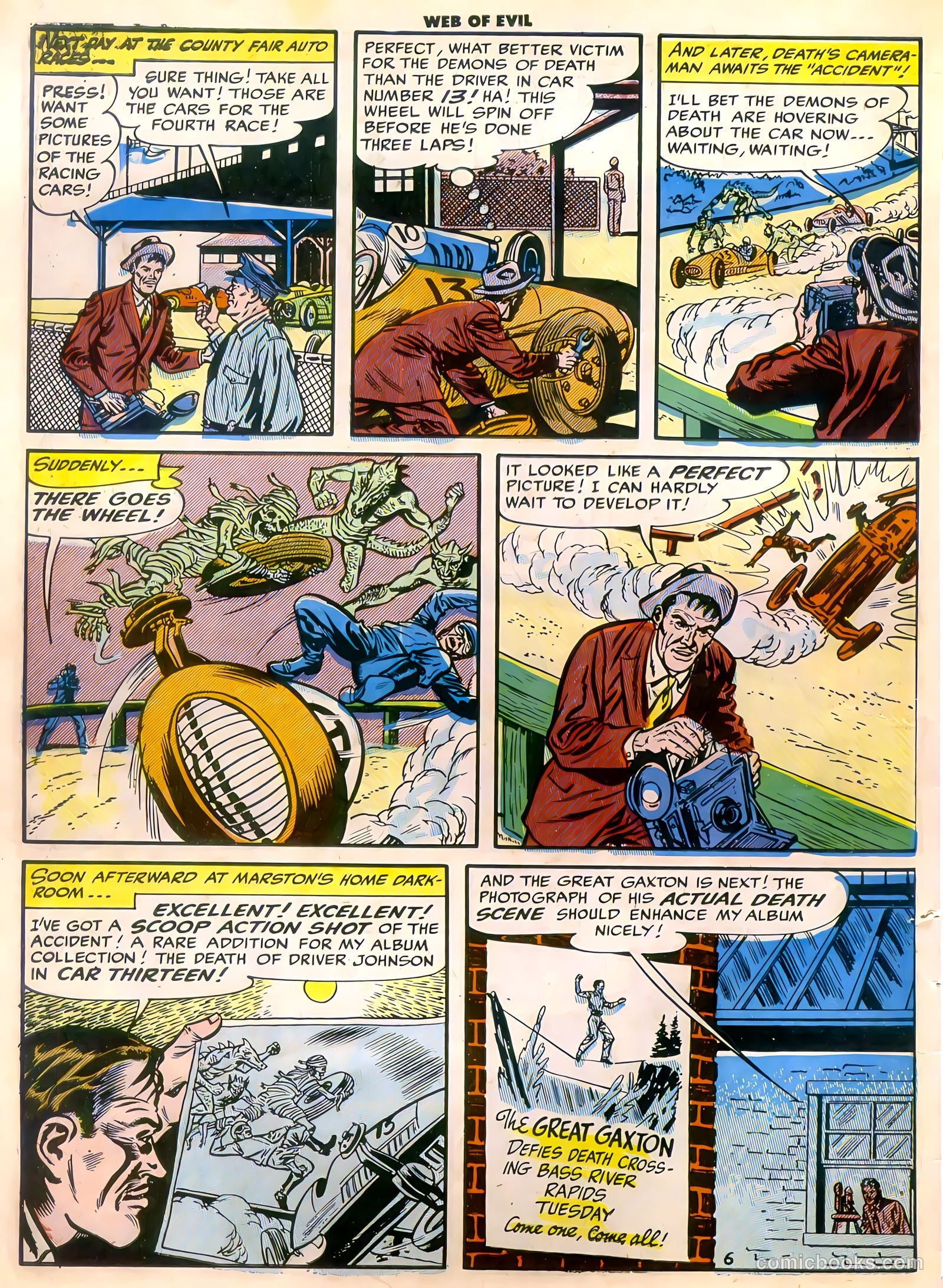 Web of Evil #21 (1954) — page 7 of 33