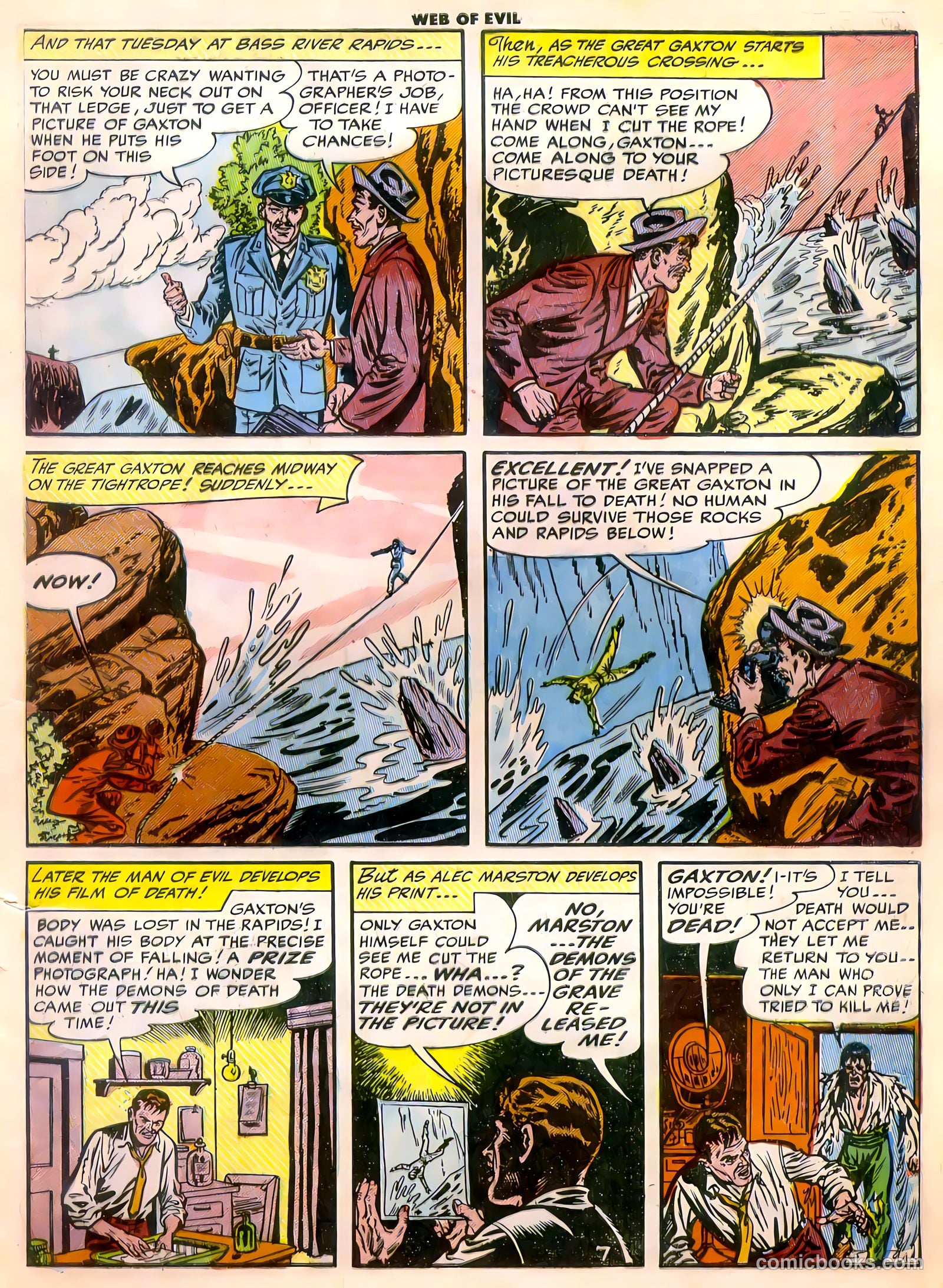 Web of Evil #21 (1954) — page 8 of 33