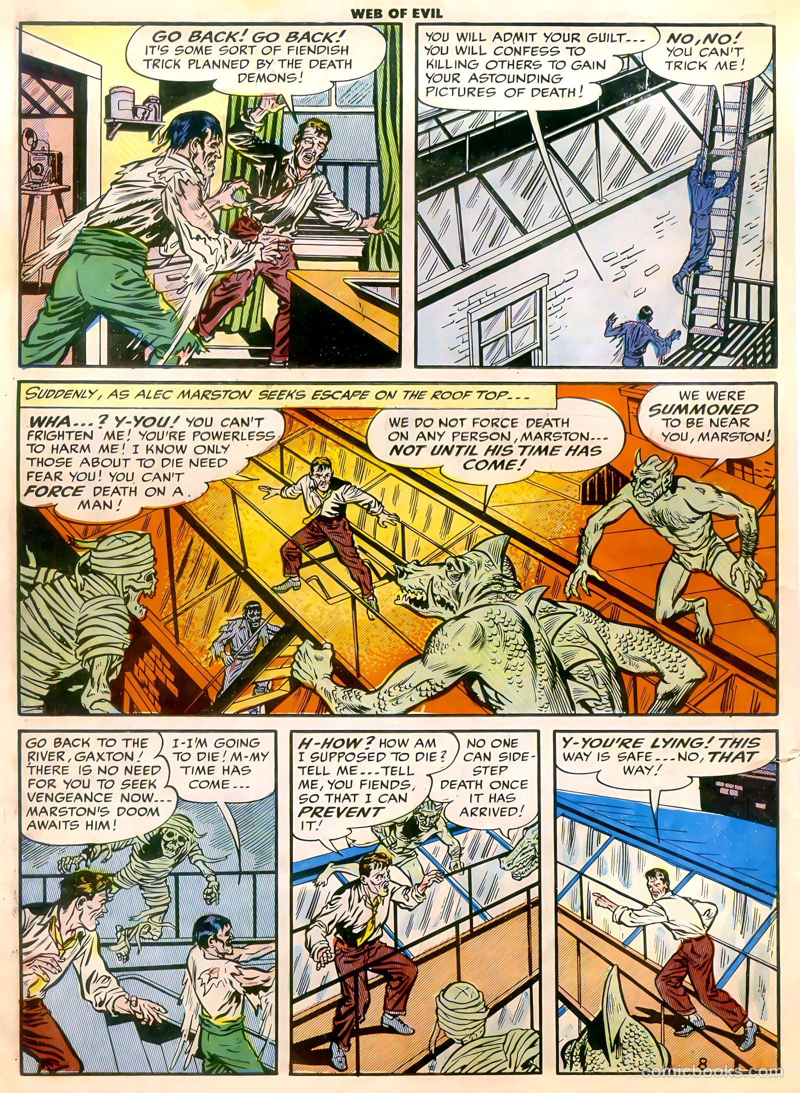 Web of Evil #21 (1954) — page 9 of 33