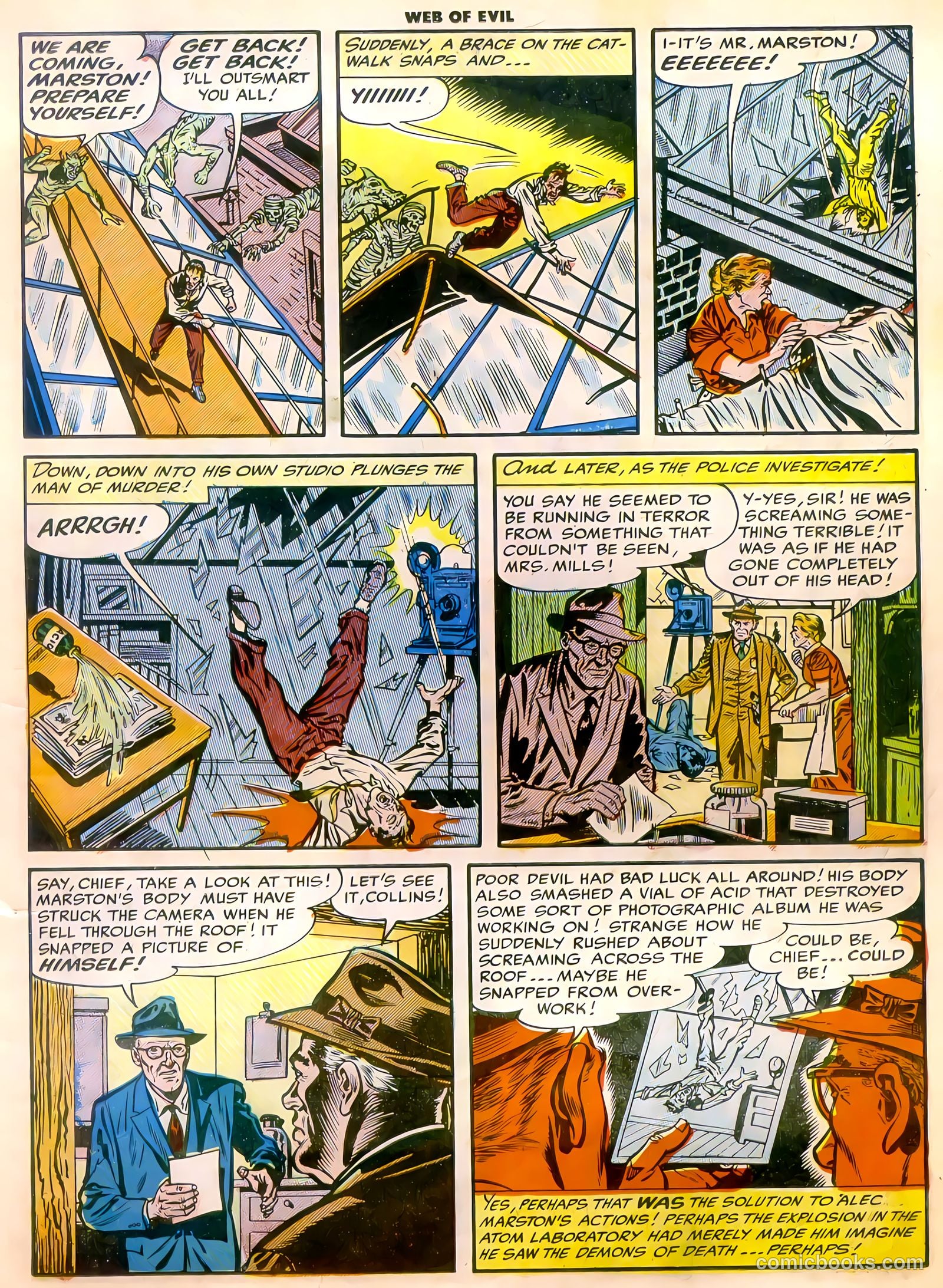 Web of Evil #21 (1954) — page 10 of 33