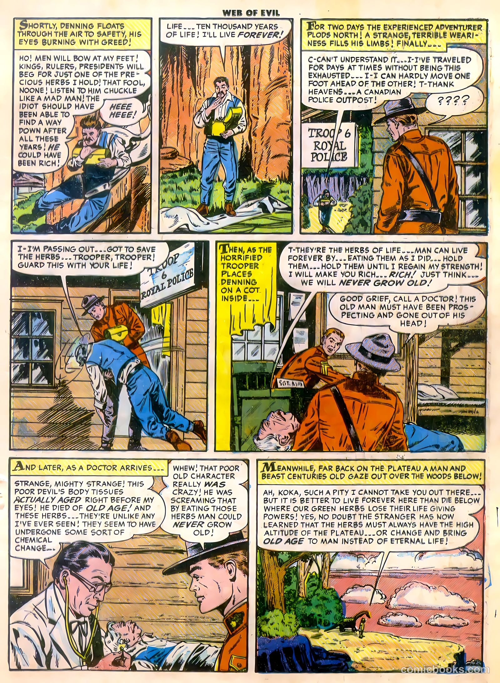 Web of Evil #21 (1954) — page 16 of 33