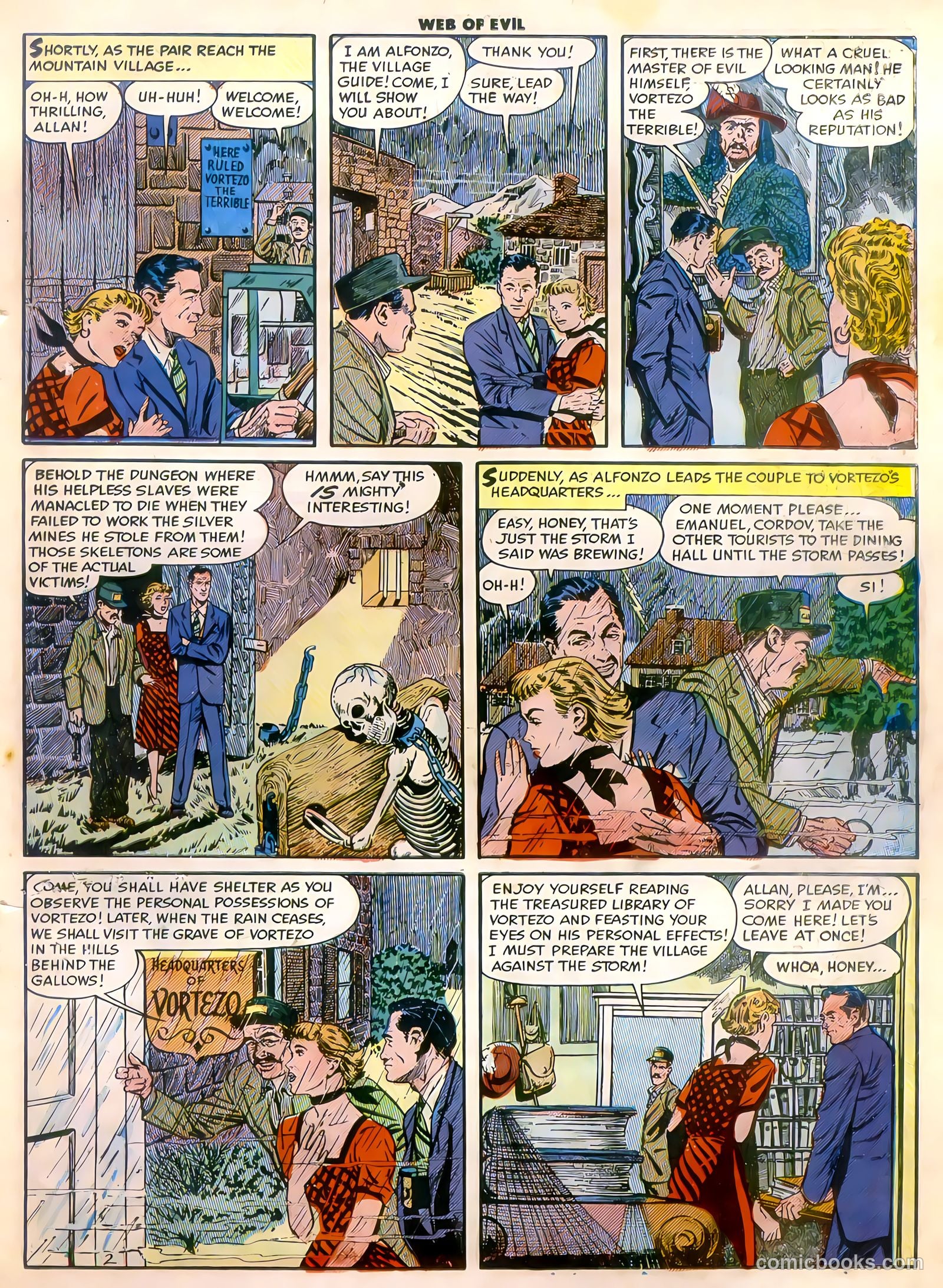 Web of Evil #21 (1954) — page 18 of 33
