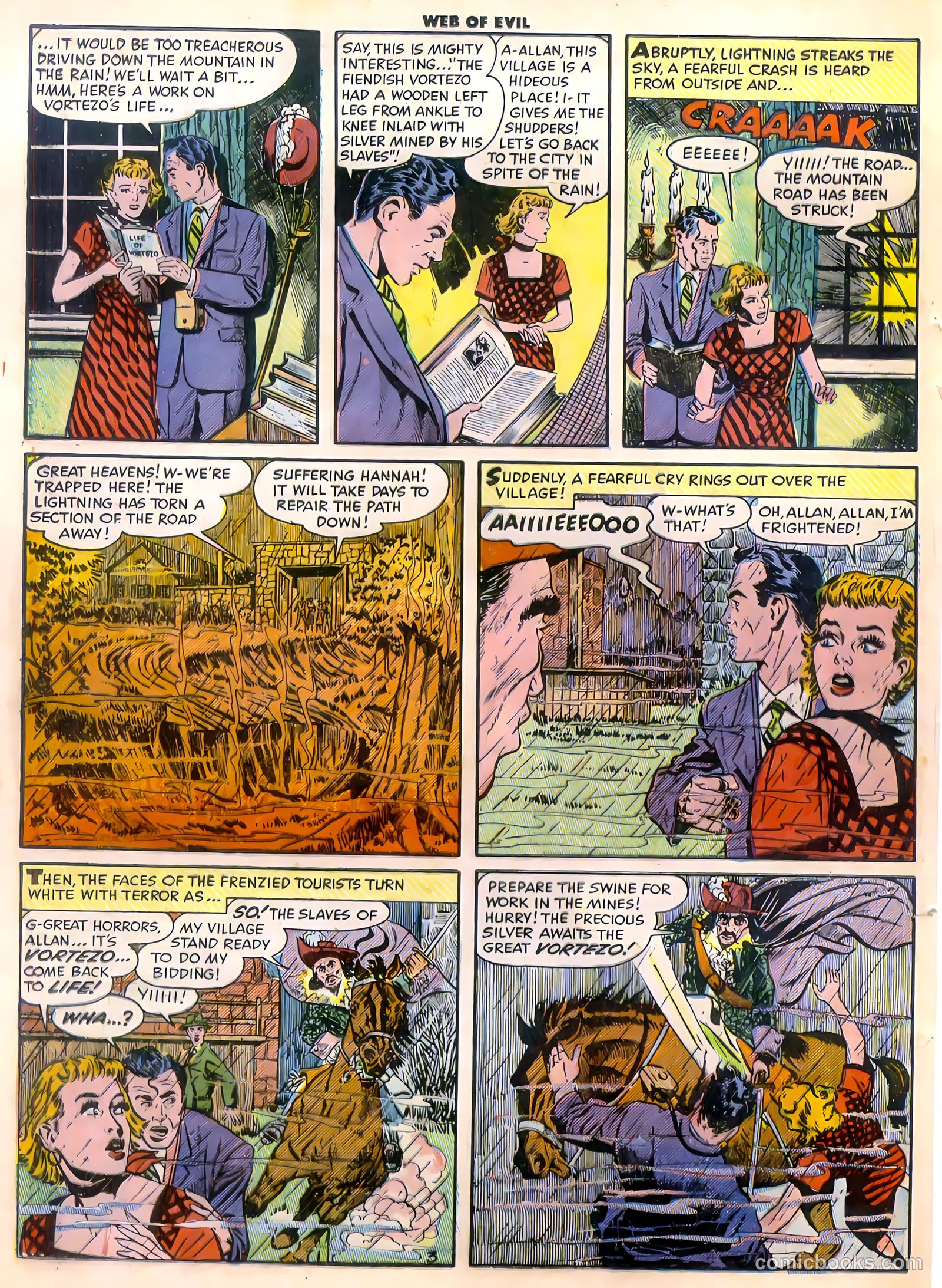 Web of Evil #21 (1954) — page 19 of 33