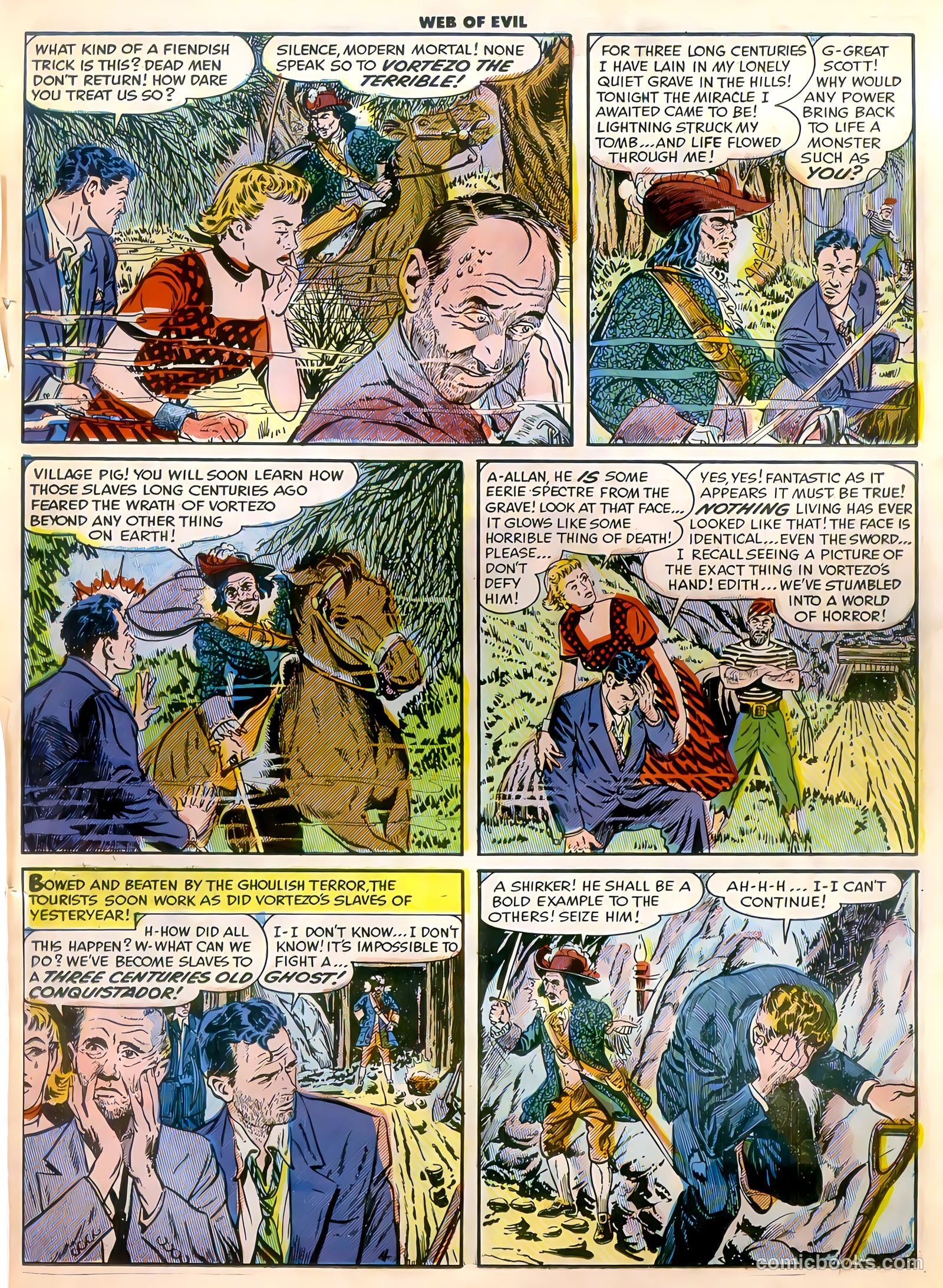 Web of Evil #21 (1954) — page 21 of 33