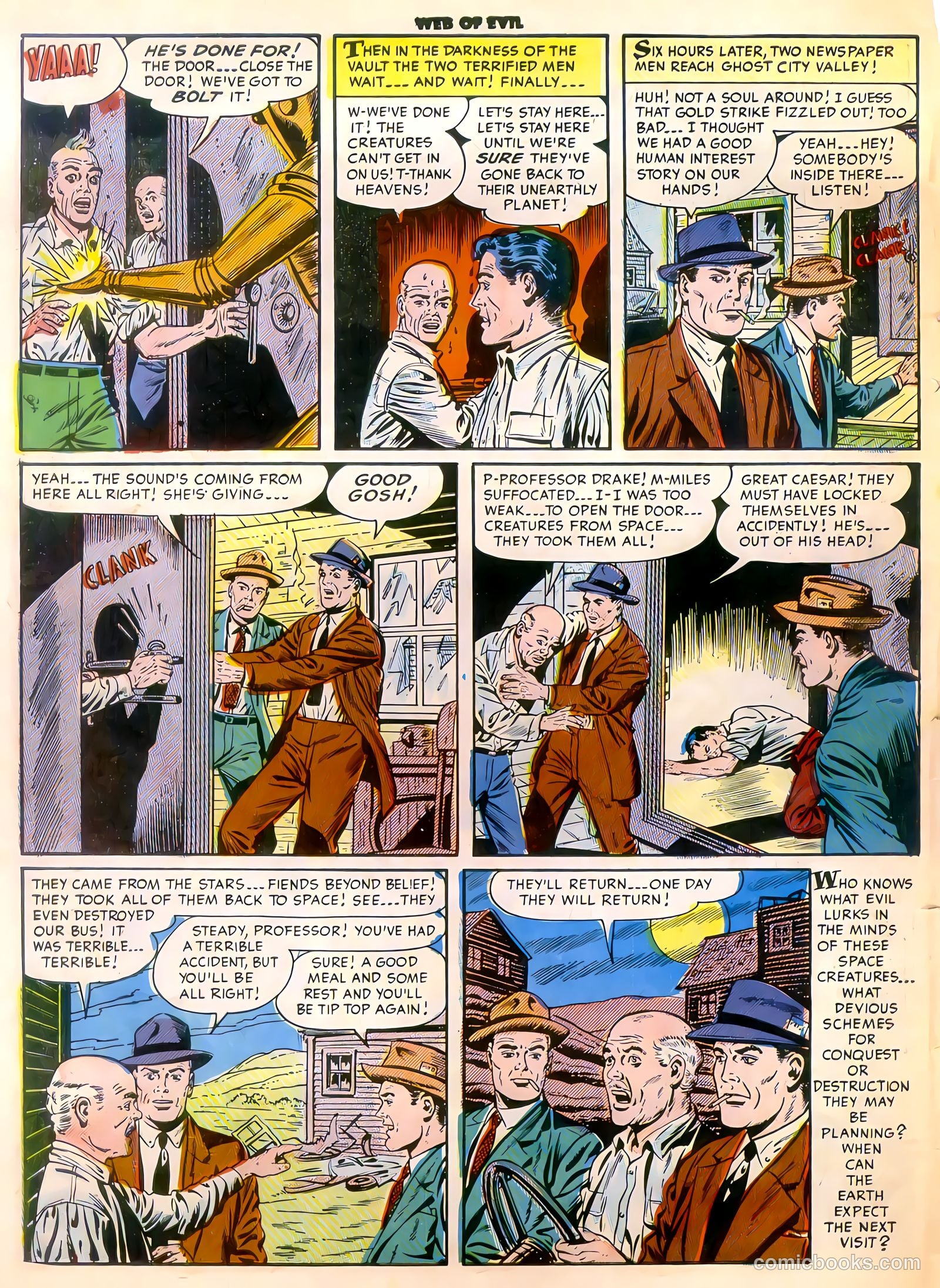 Web of Evil #21 (1954) — page 31 of 33