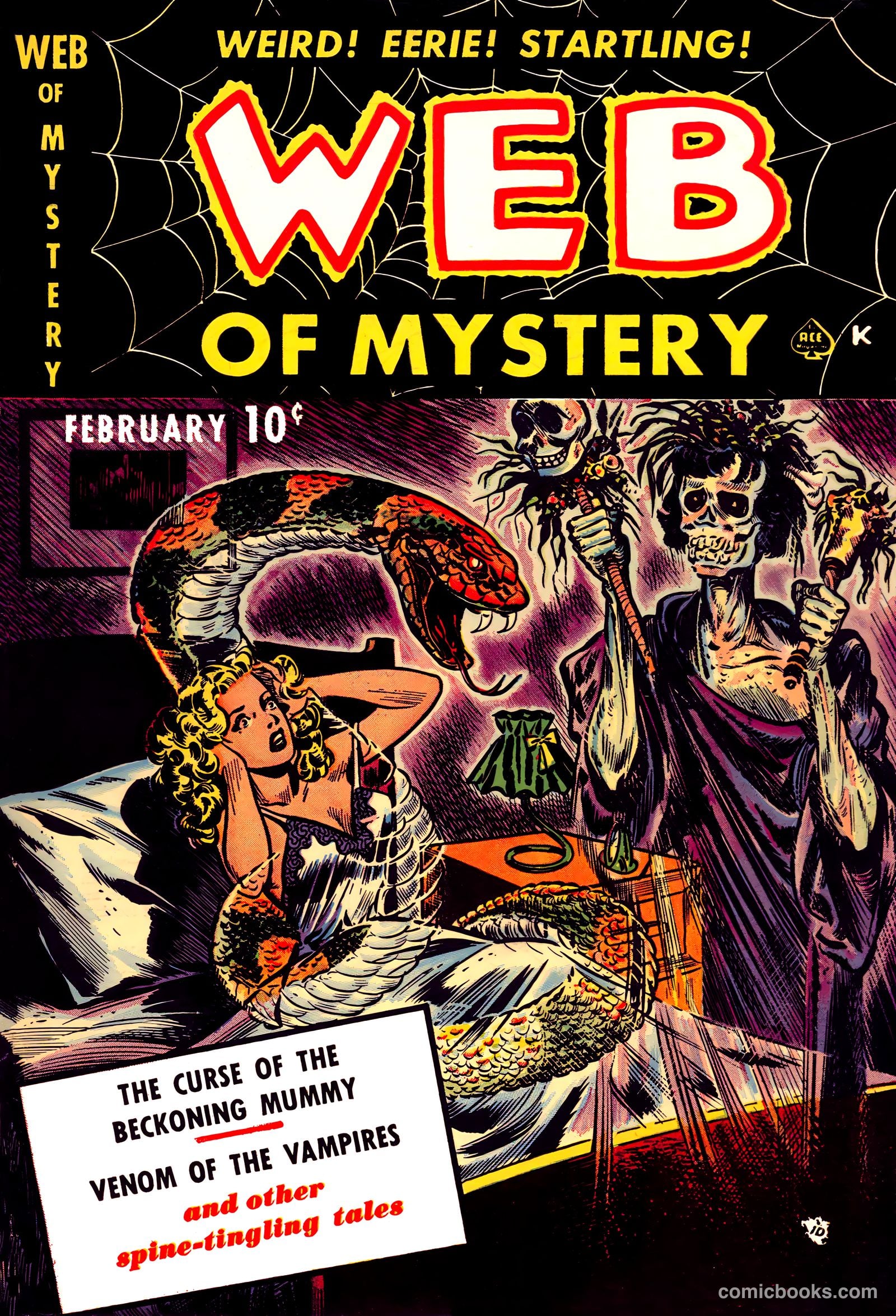 Web of Mystery #1 cover