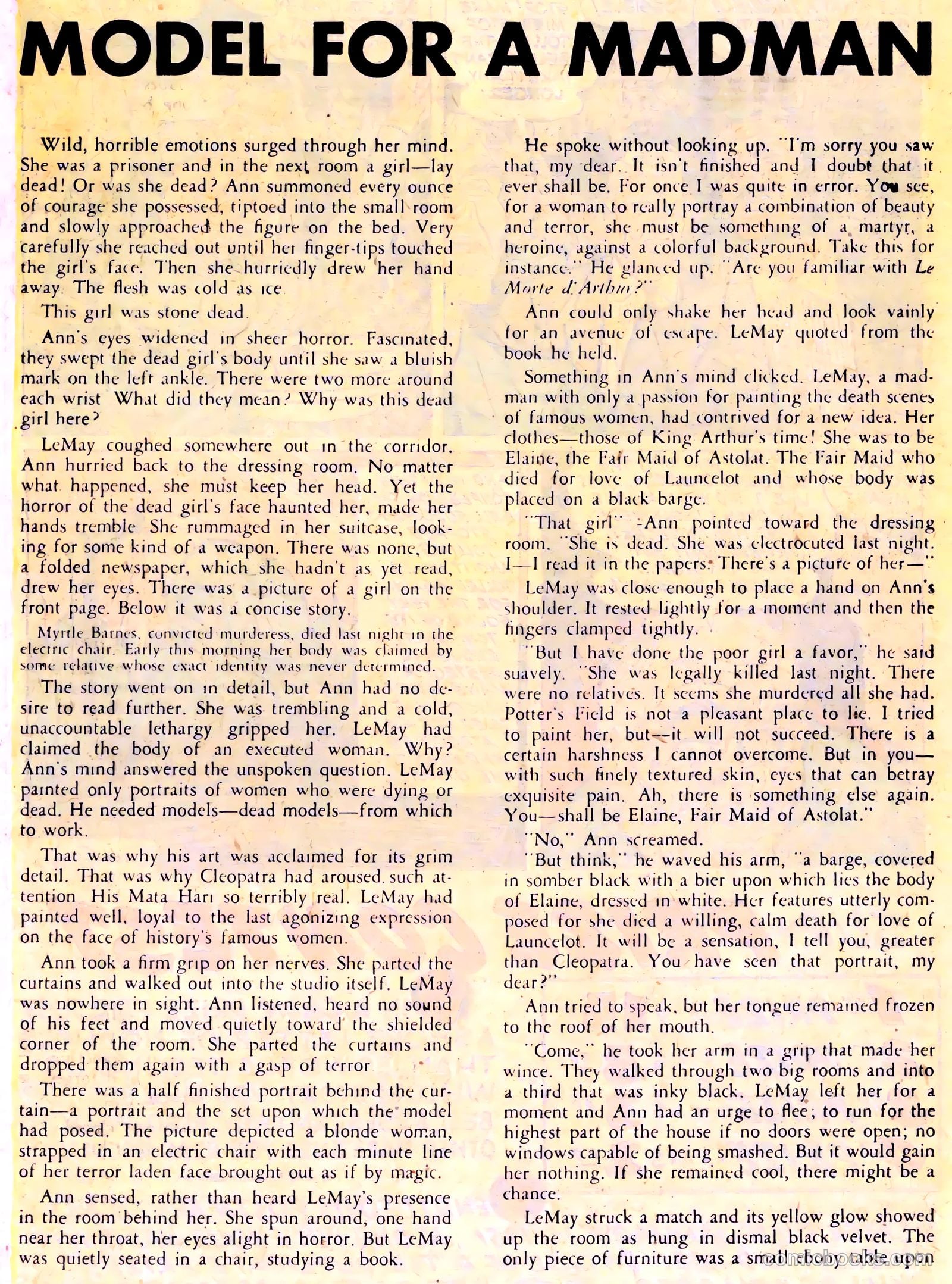 Web of Mystery #1 (1951) — page 26 of 36