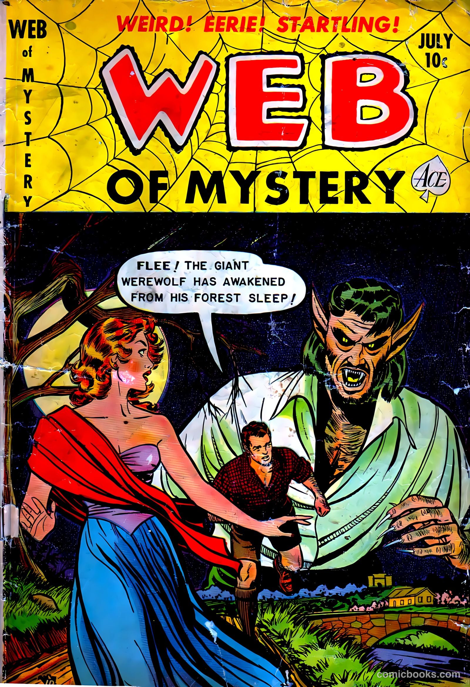 Web of Mystery #11 cover