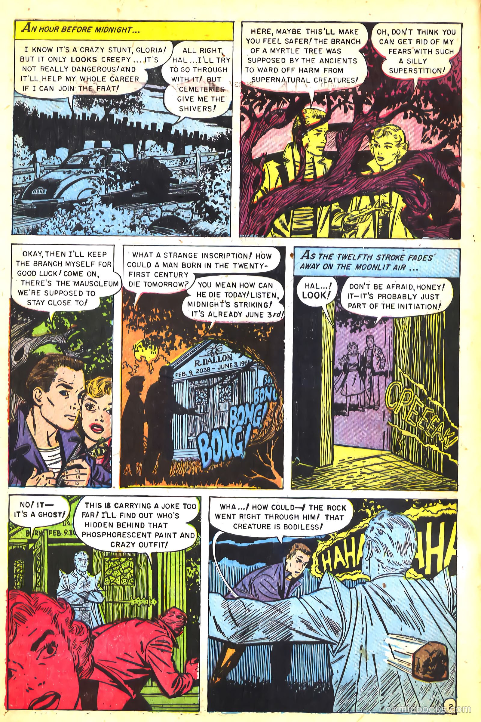 Web of Mystery #25 (1954) — page 3 of 34