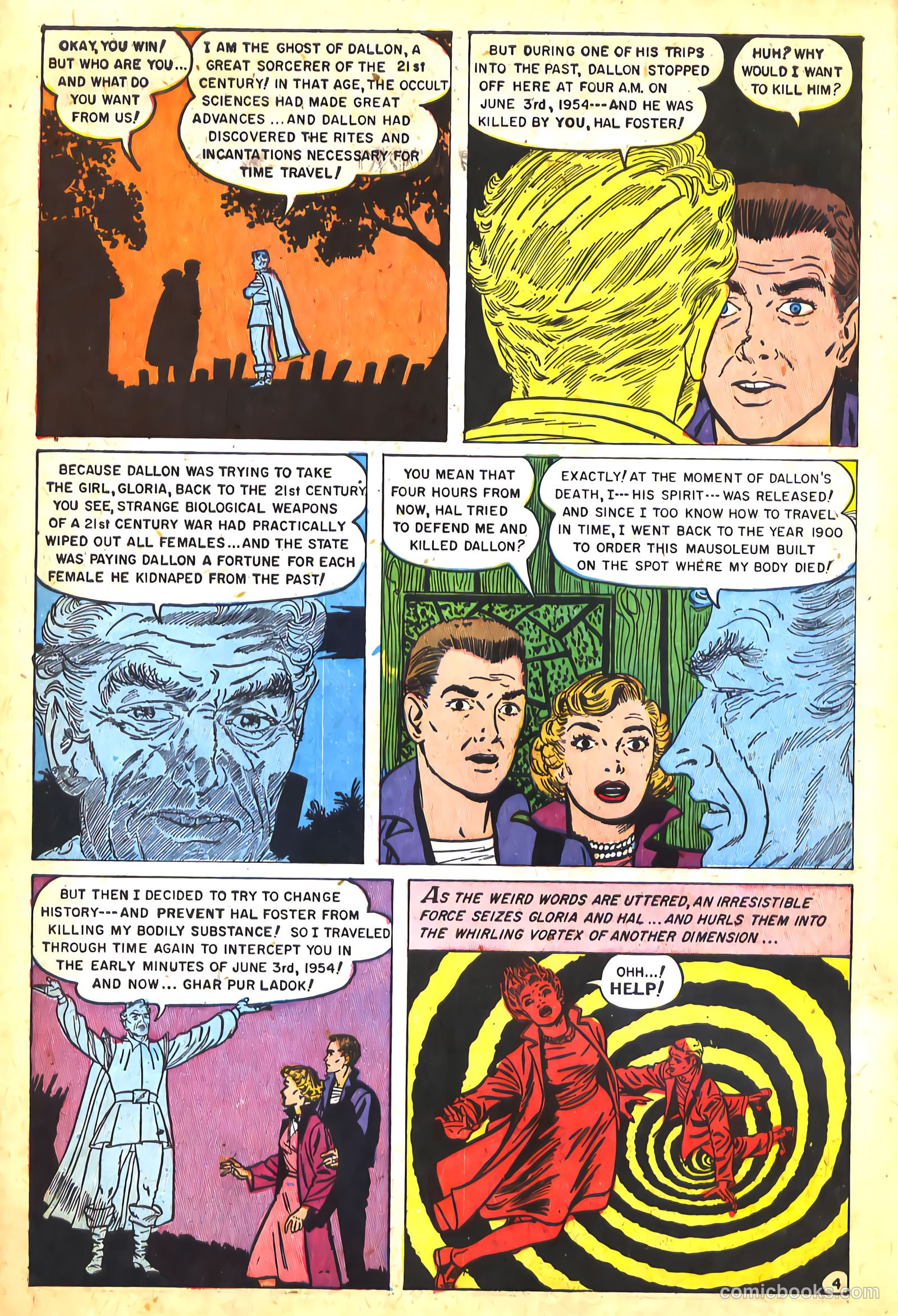 Web of Mystery #25 (1954) — page 5 of 34