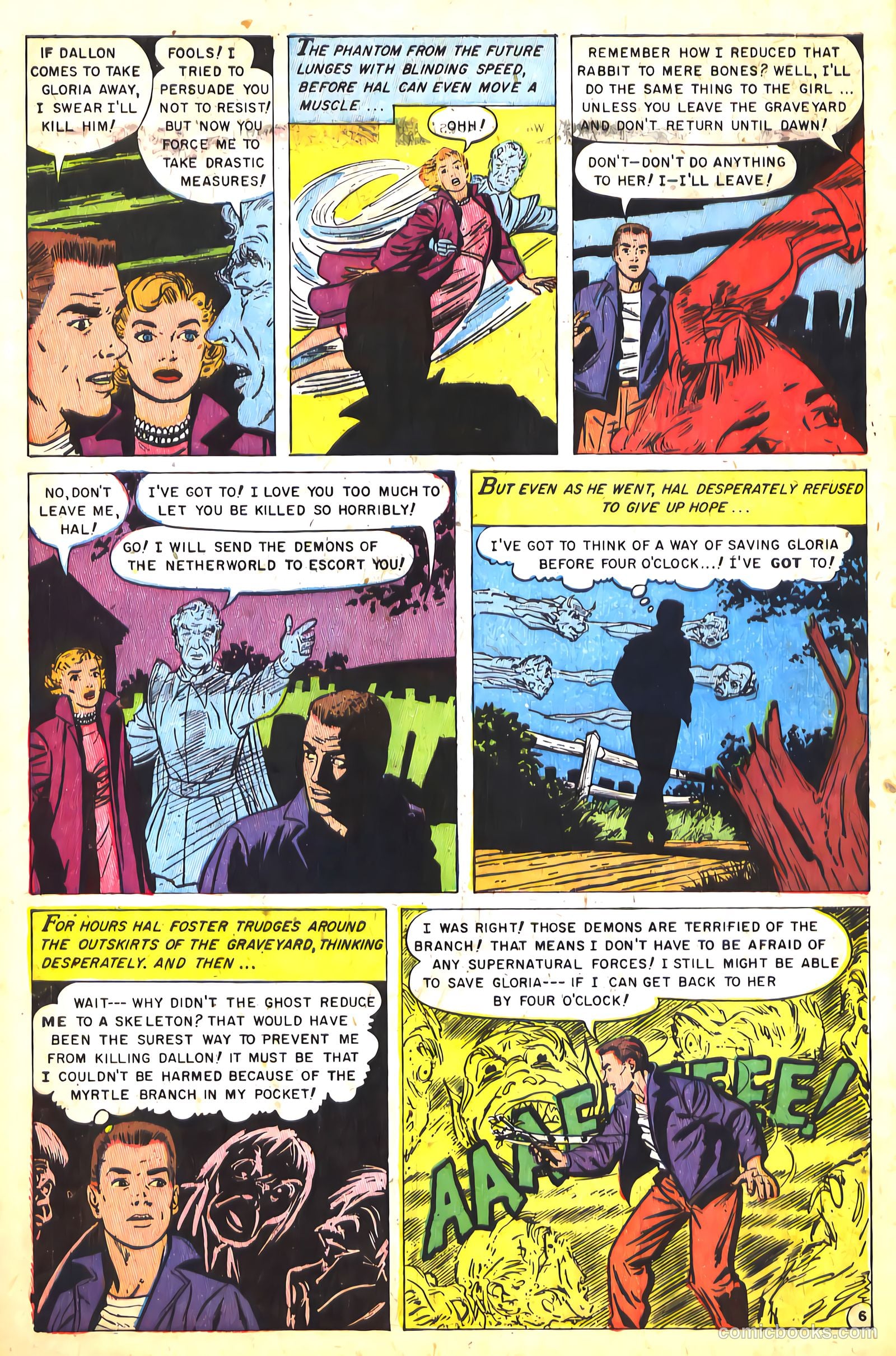 Web of Mystery #25 (1954) — page 7 of 34