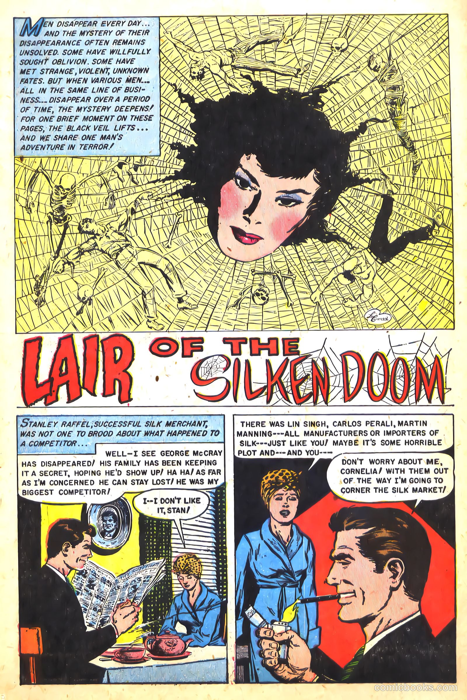 Web of Mystery #25 (1954) — page 10 of 34