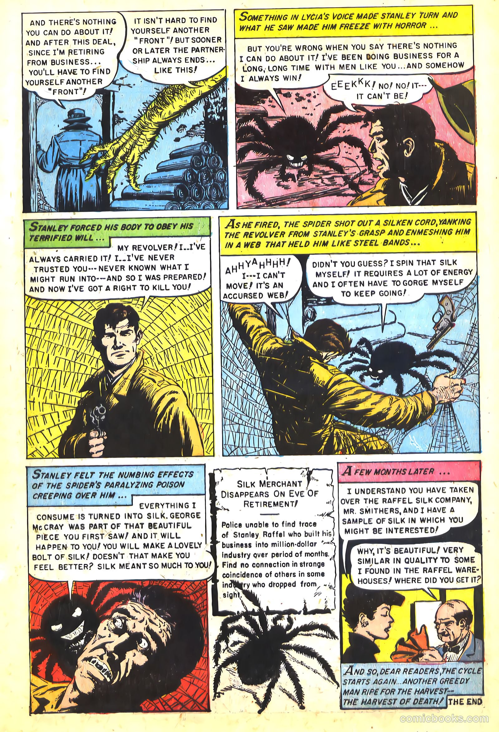 Web of Mystery #25 (1954) — page 16 of 34