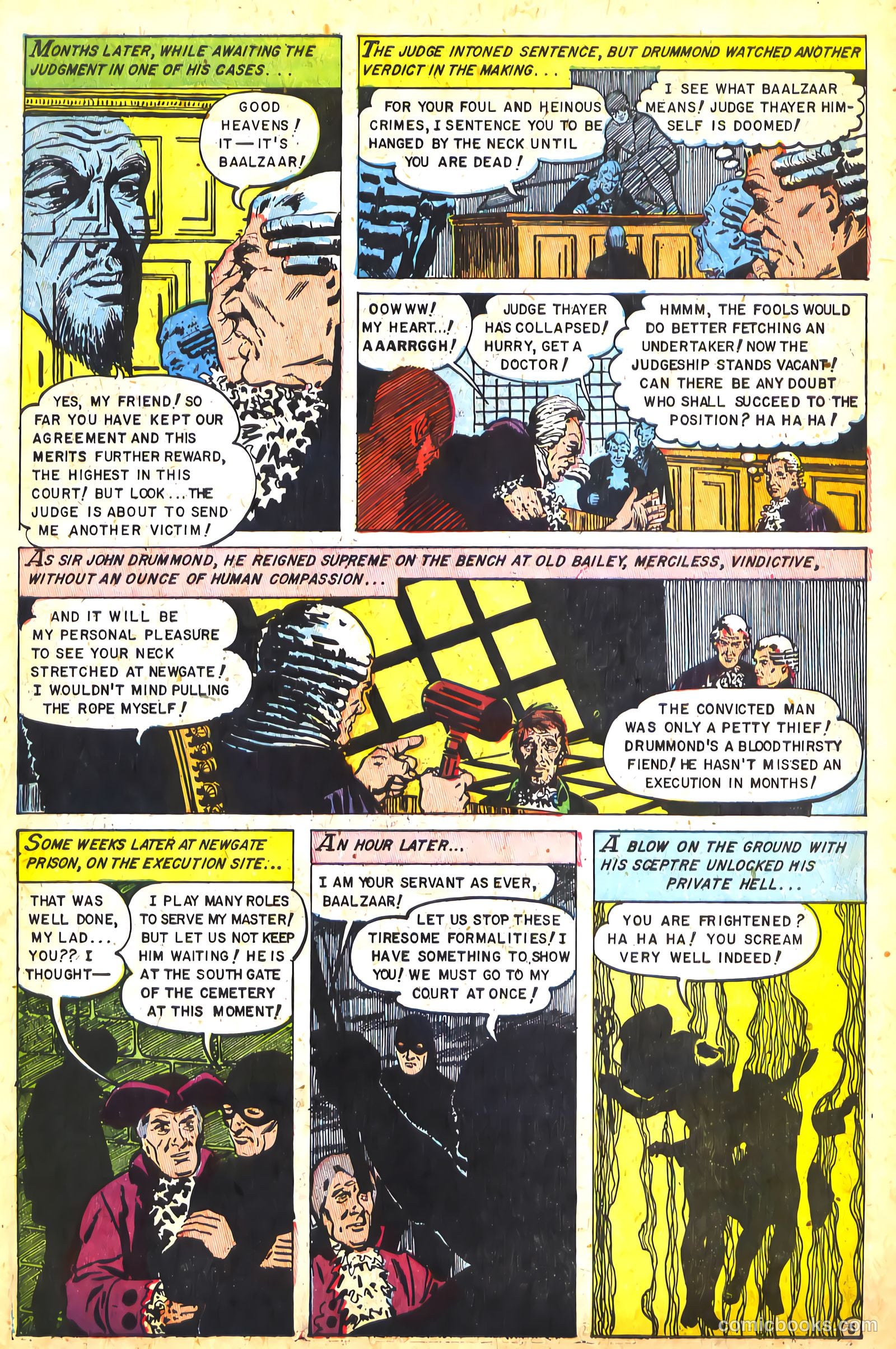 Web of Mystery #25 (1954) — page 22 of 34
