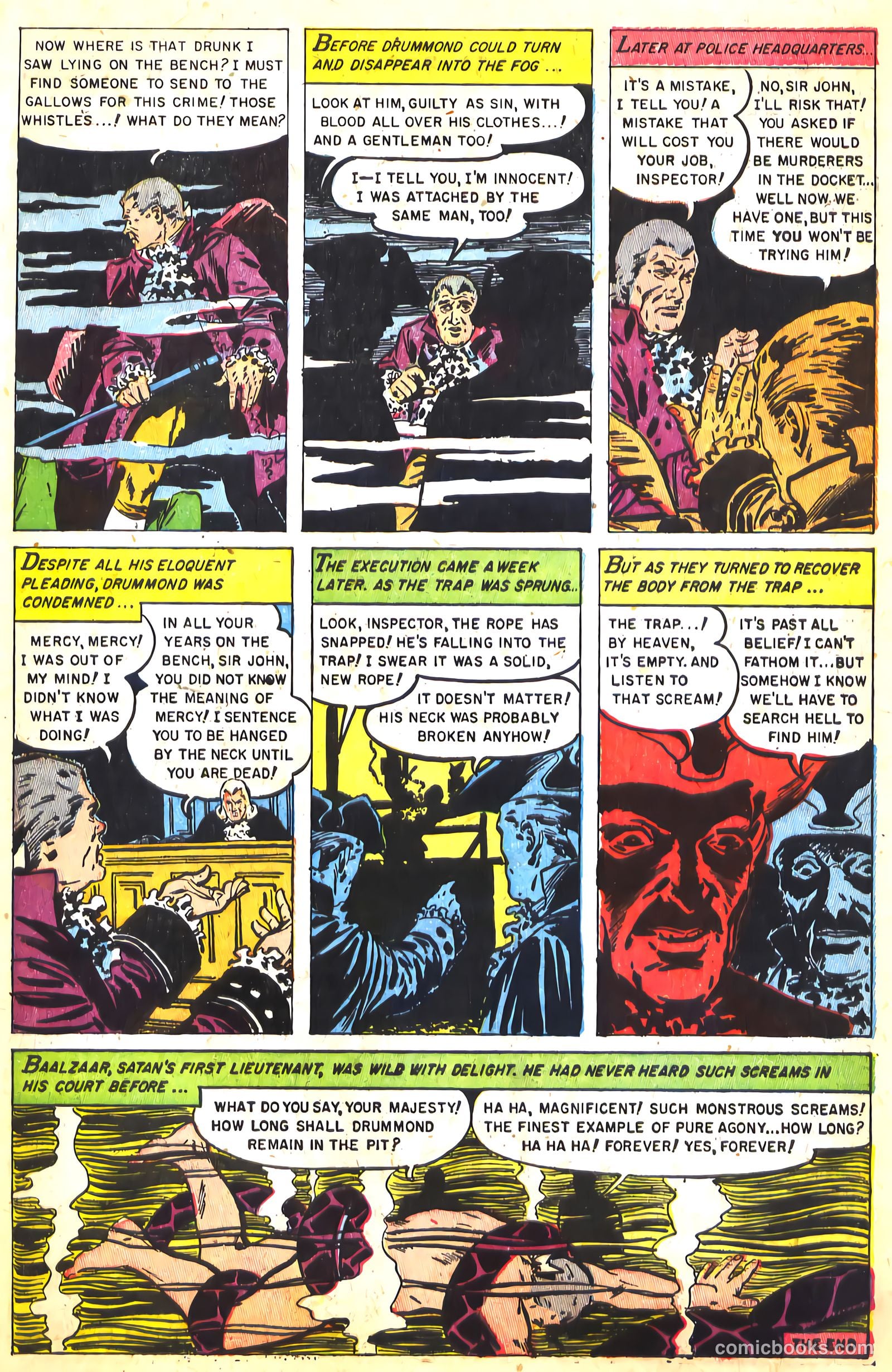 Web of Mystery #25 (1954) — page 24 of 34