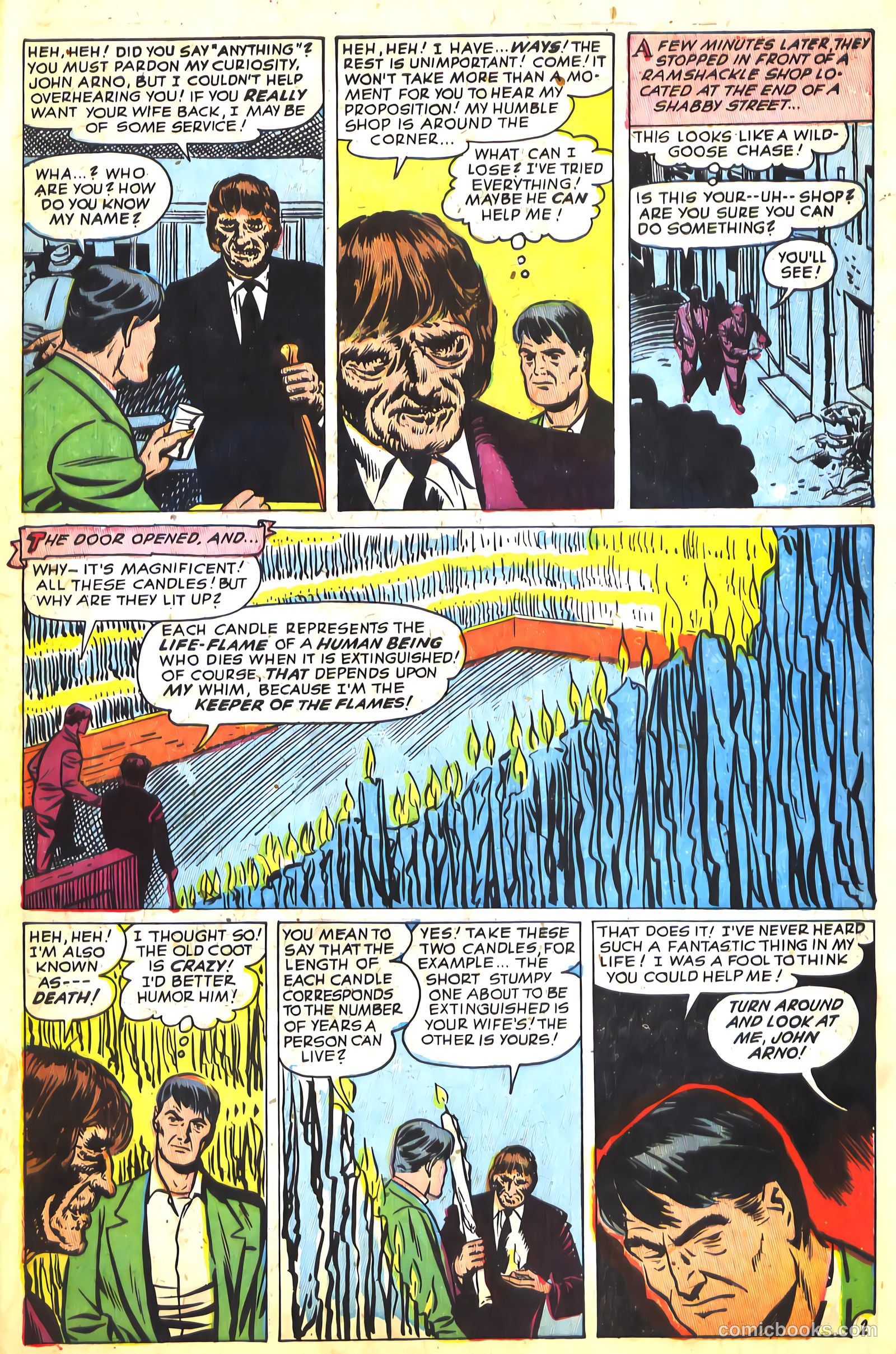 Web of Mystery #25 (1954) — page 28 of 34