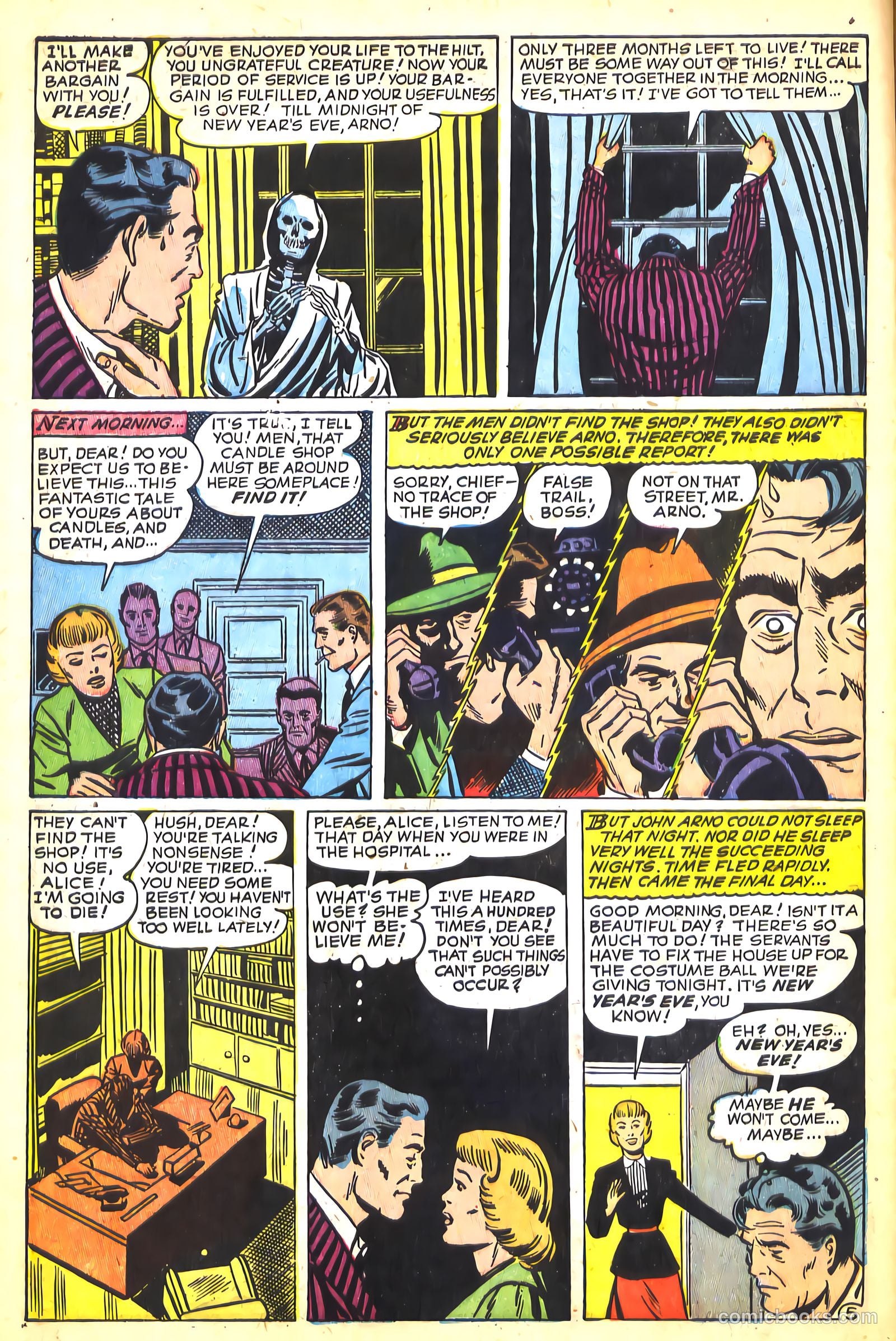 Web of Mystery #25 (1954) — page 31 of 34