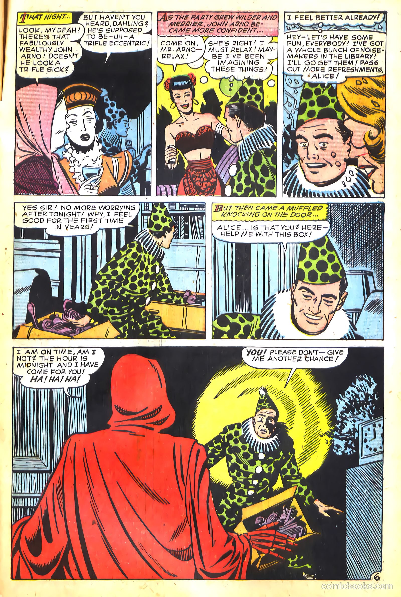 Web of Mystery #25 (1954) — page 32 of 34