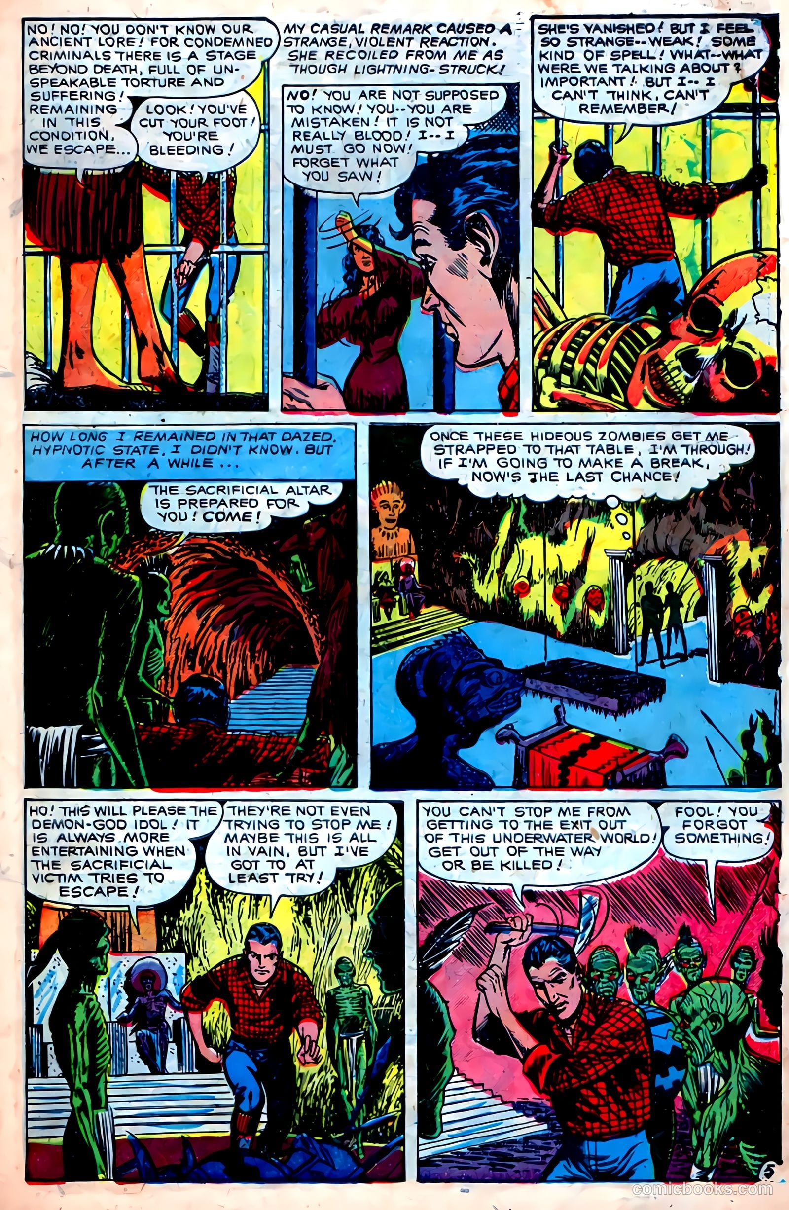 Web of Mystery #8 (1952) — page 7 of 35